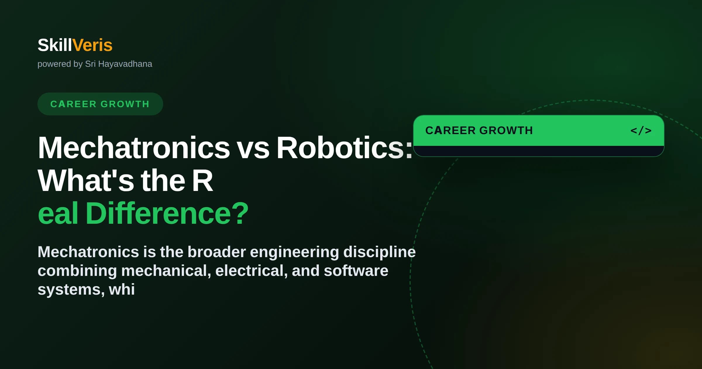 Mechatronics vs Robotics: What's the Real Difference?