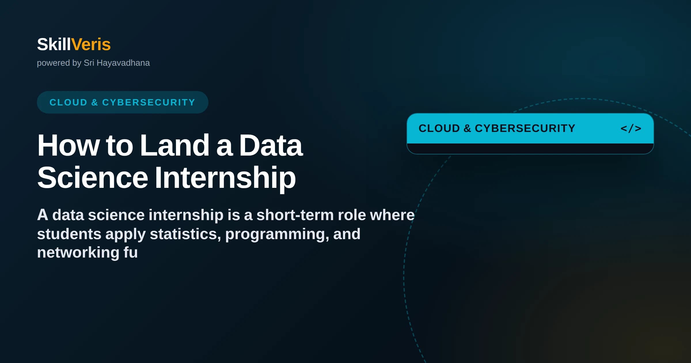 How to Land a Data Science Internship