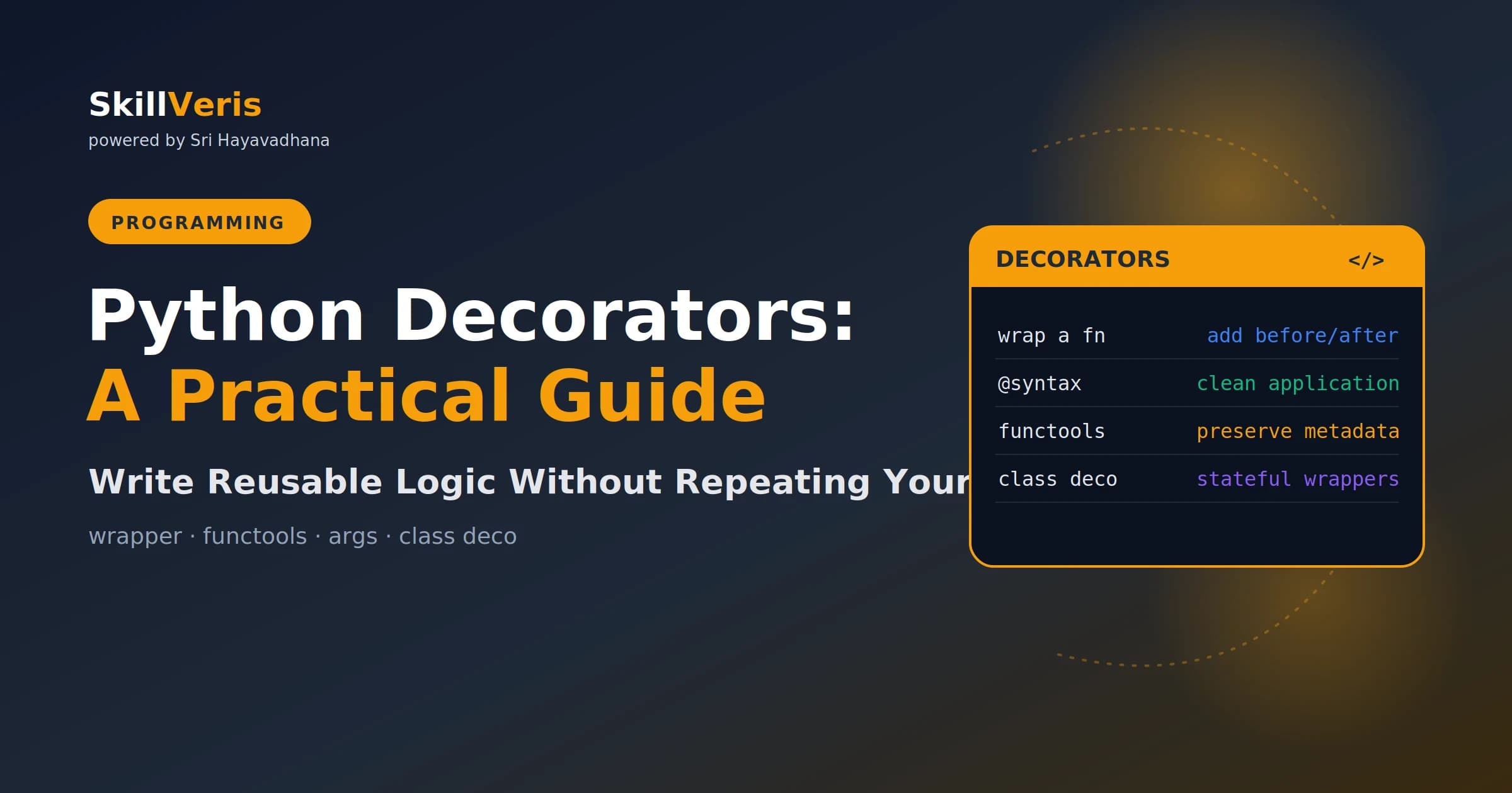 Python Decorators: A Practical Guide for Beginners