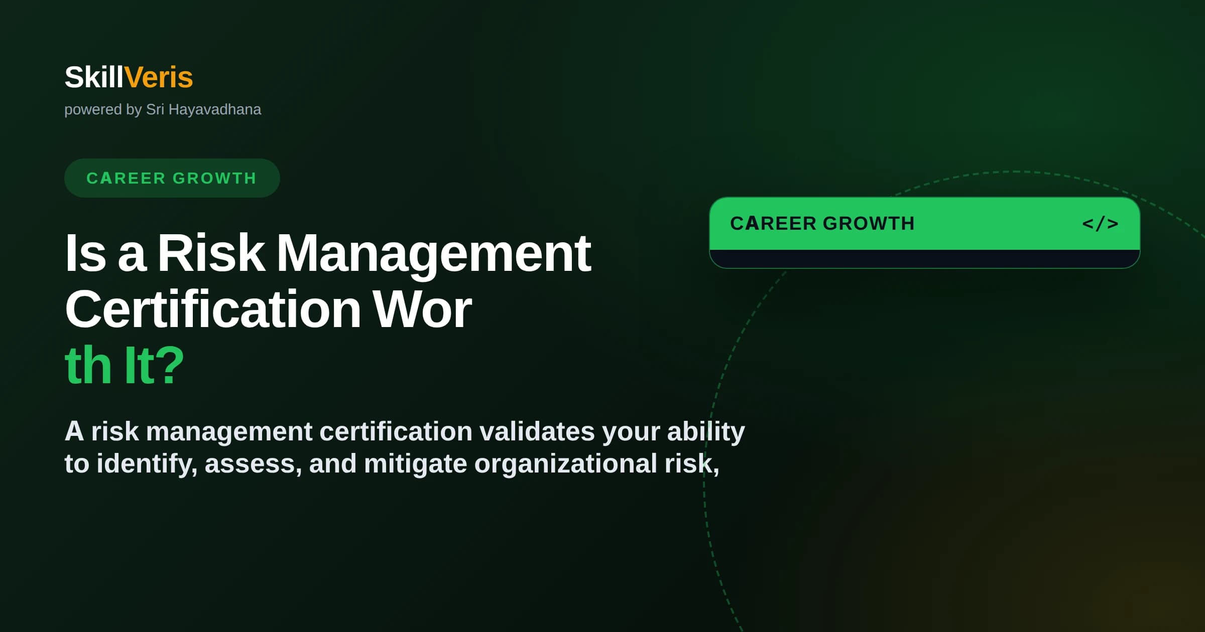 Is a Risk Management Certification Worth It?
