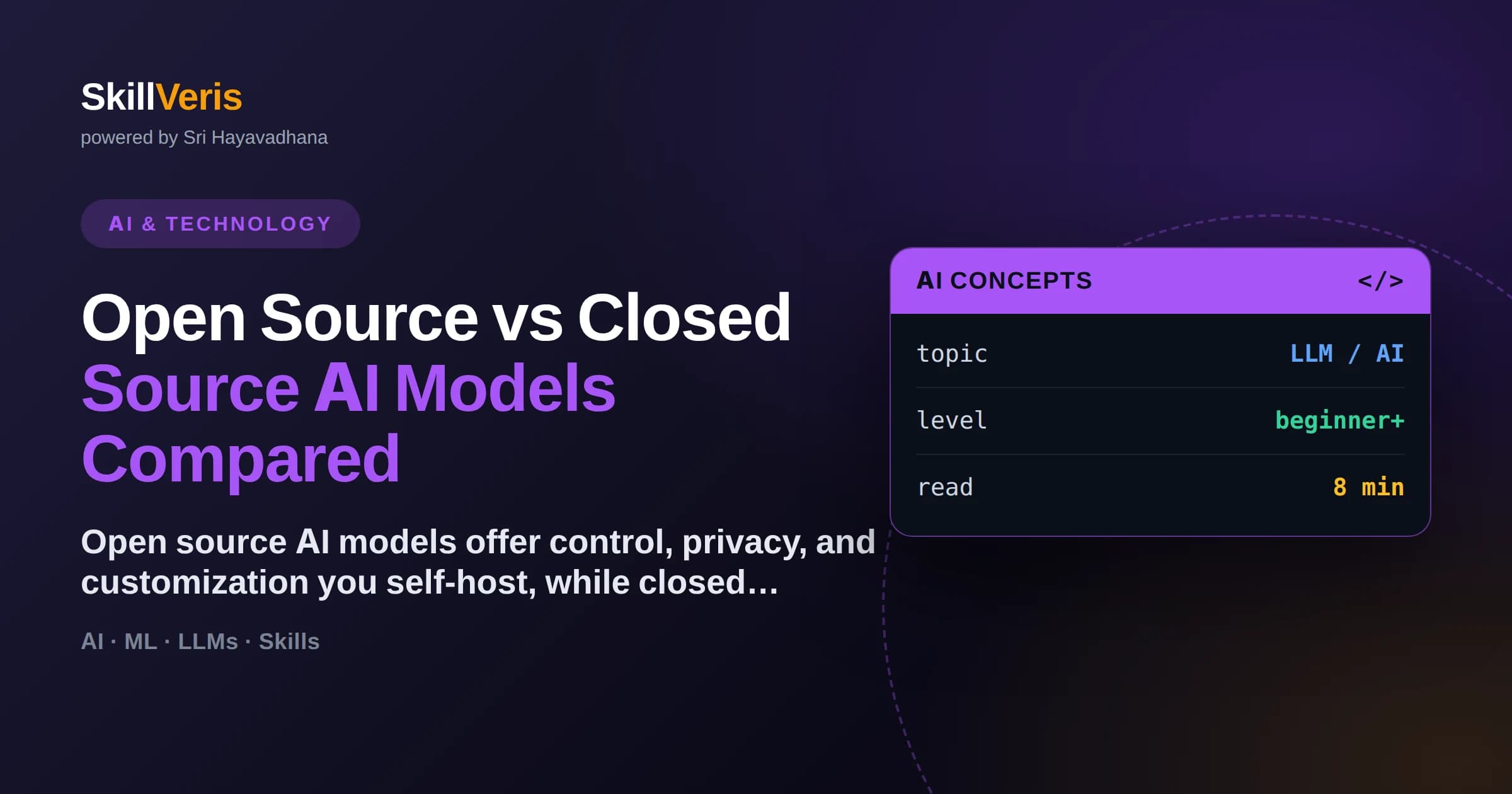 Open Source vs Closed Source AI Models Compared