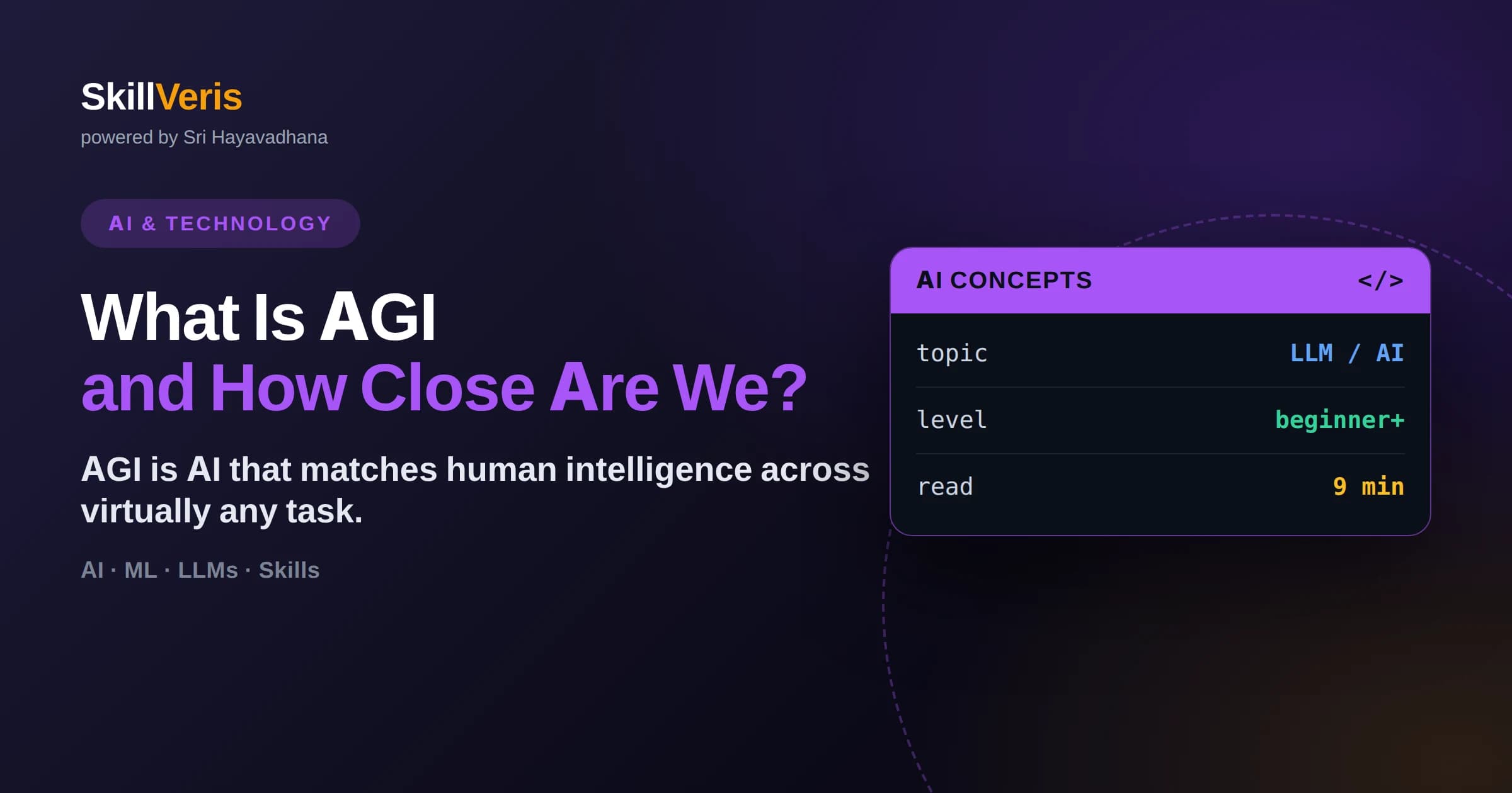 What Is AGI and How Close Are We?