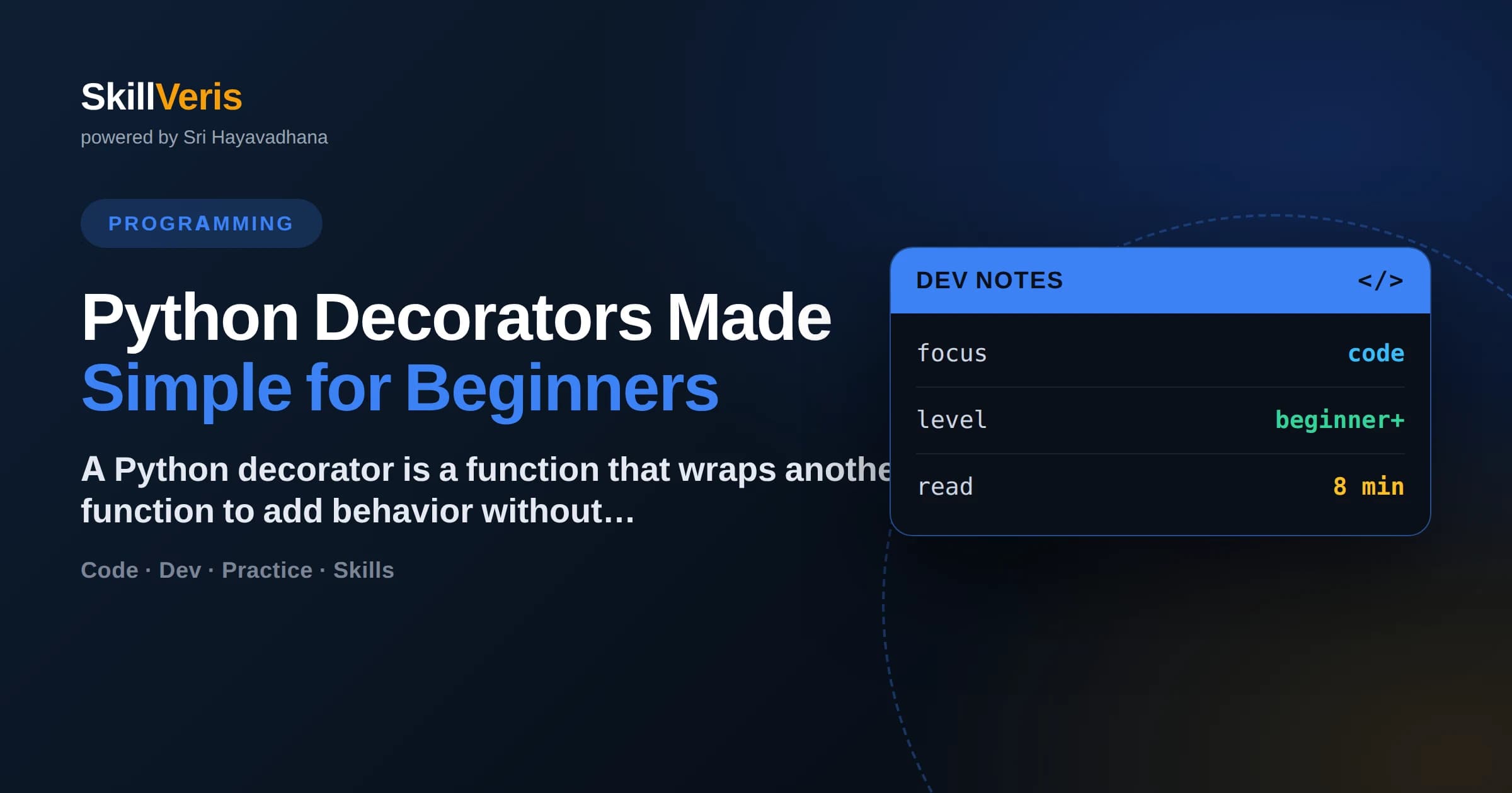 Python Decorators Made Simple for Beginners