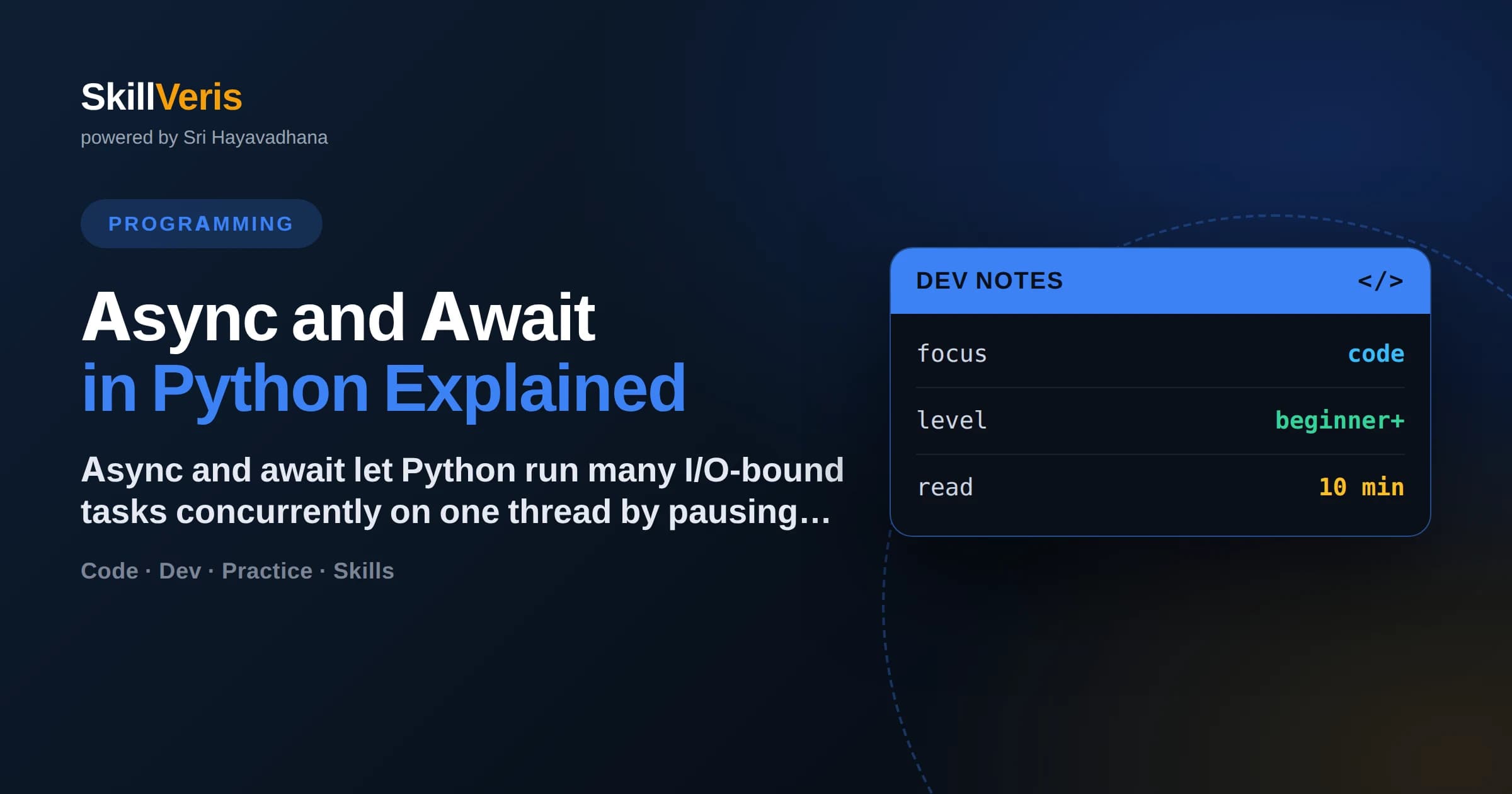Async and Await in Python Explained
