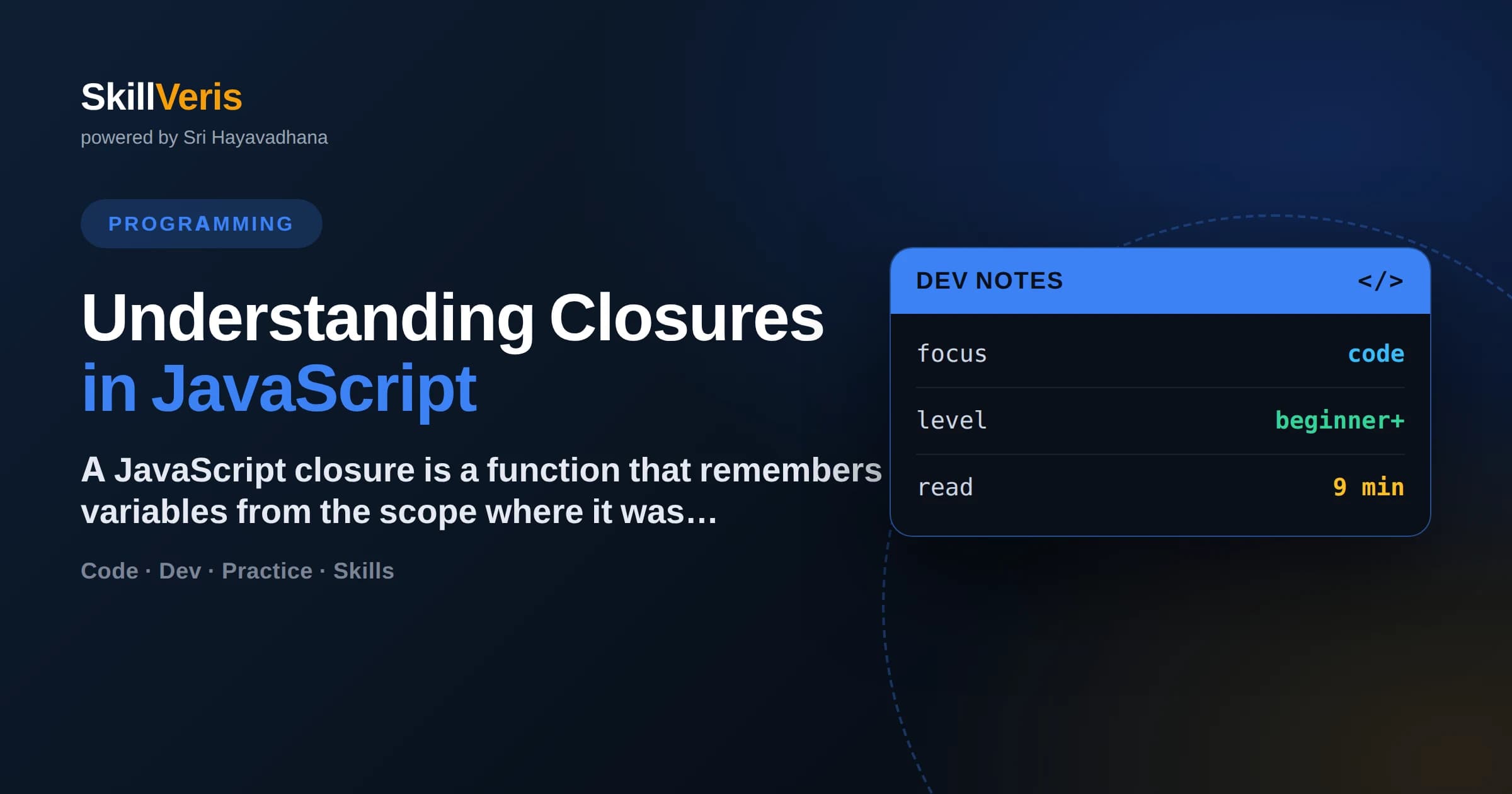 Understanding Closures in JavaScript