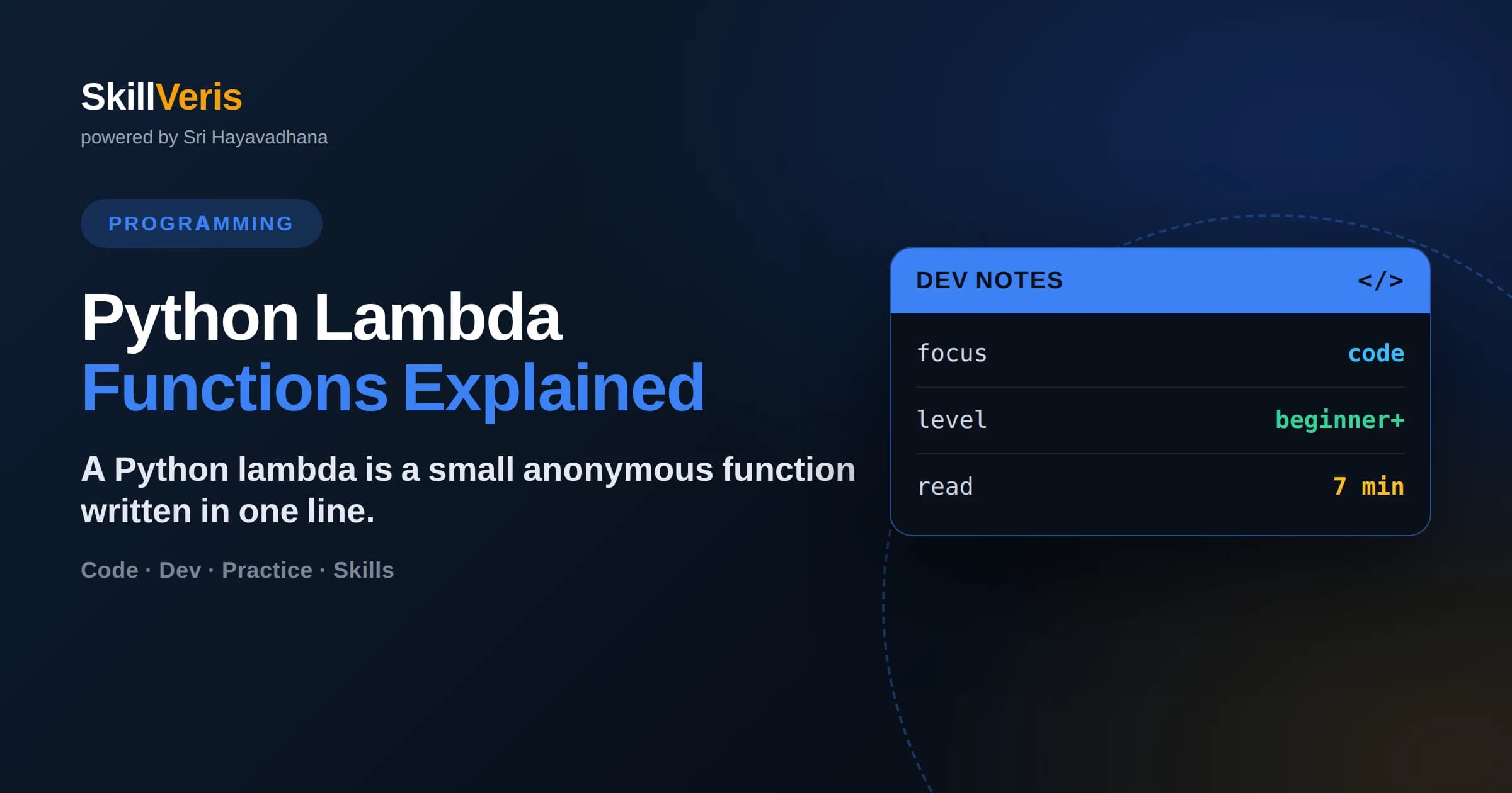 Python Lambda Functions Explained