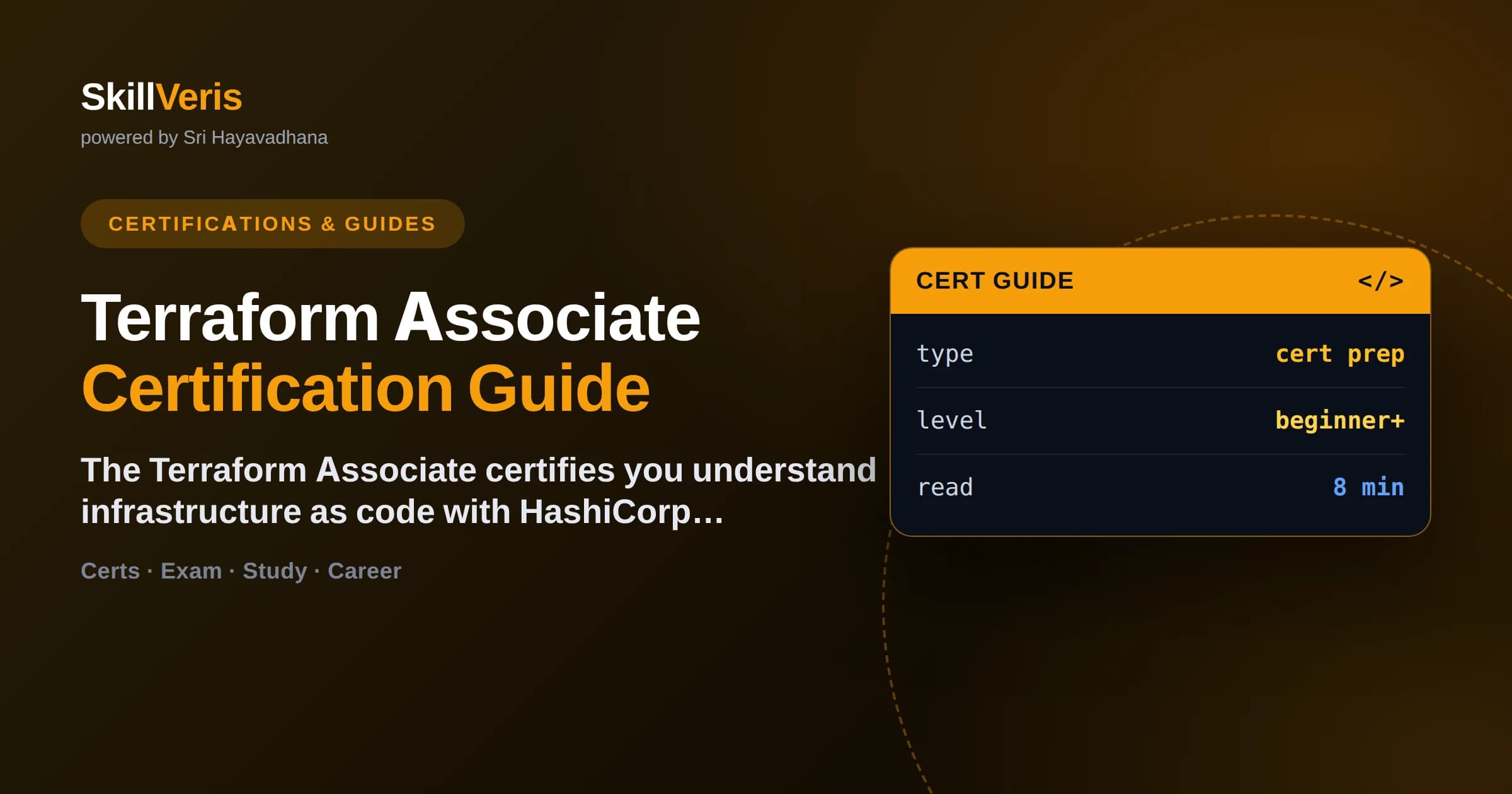 Terraform Associate Certification Guide