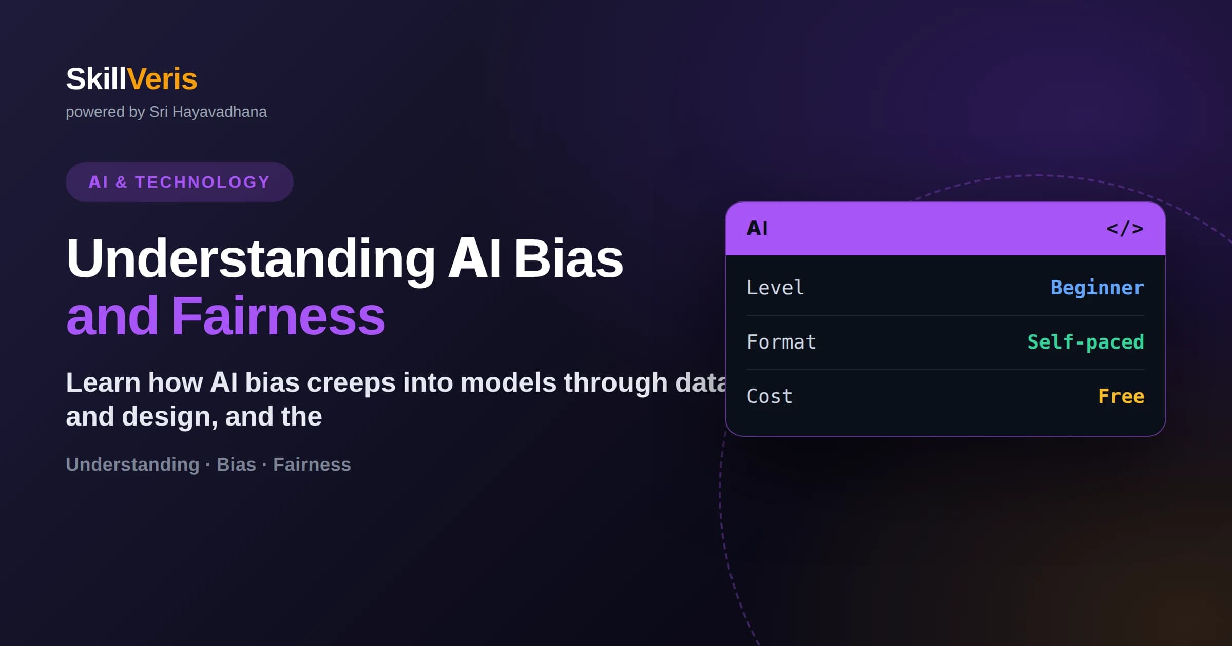 Understanding AI Bias and Fairness