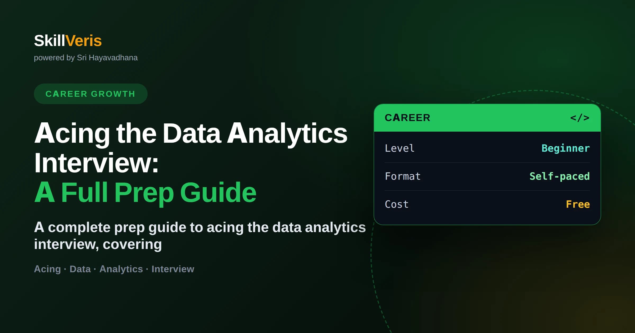 Acing the Data Analytics Interview: A Full Prep Guide