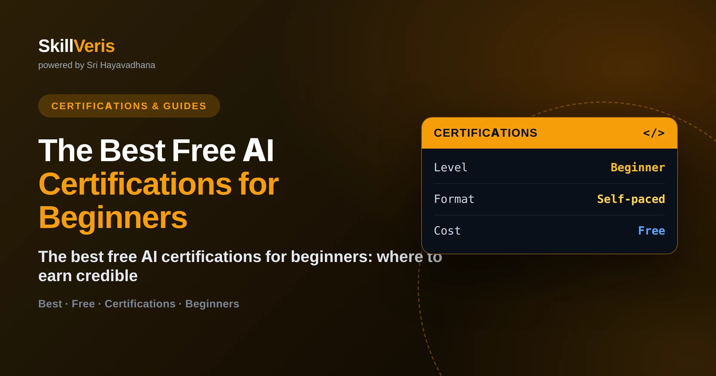 The Best Free AI Certifications for Beginners