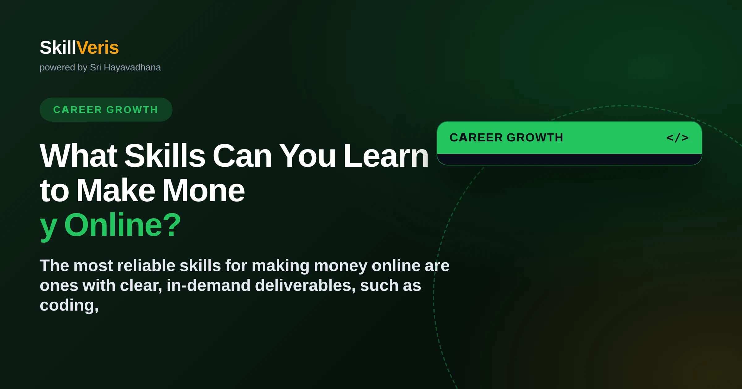 What Skills Can You Learn to Make Money Online?