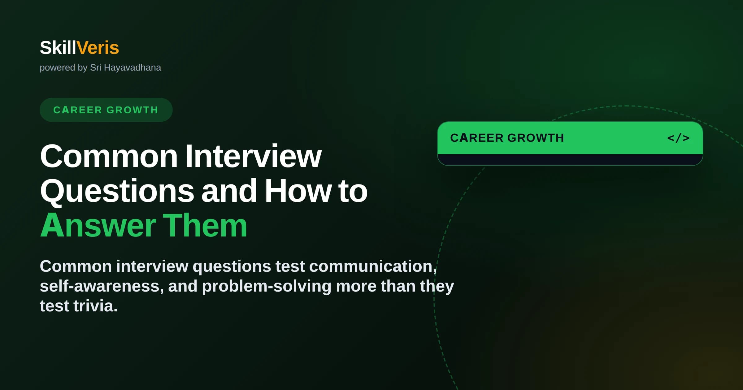 Common Interview Questions and How to Answer Them