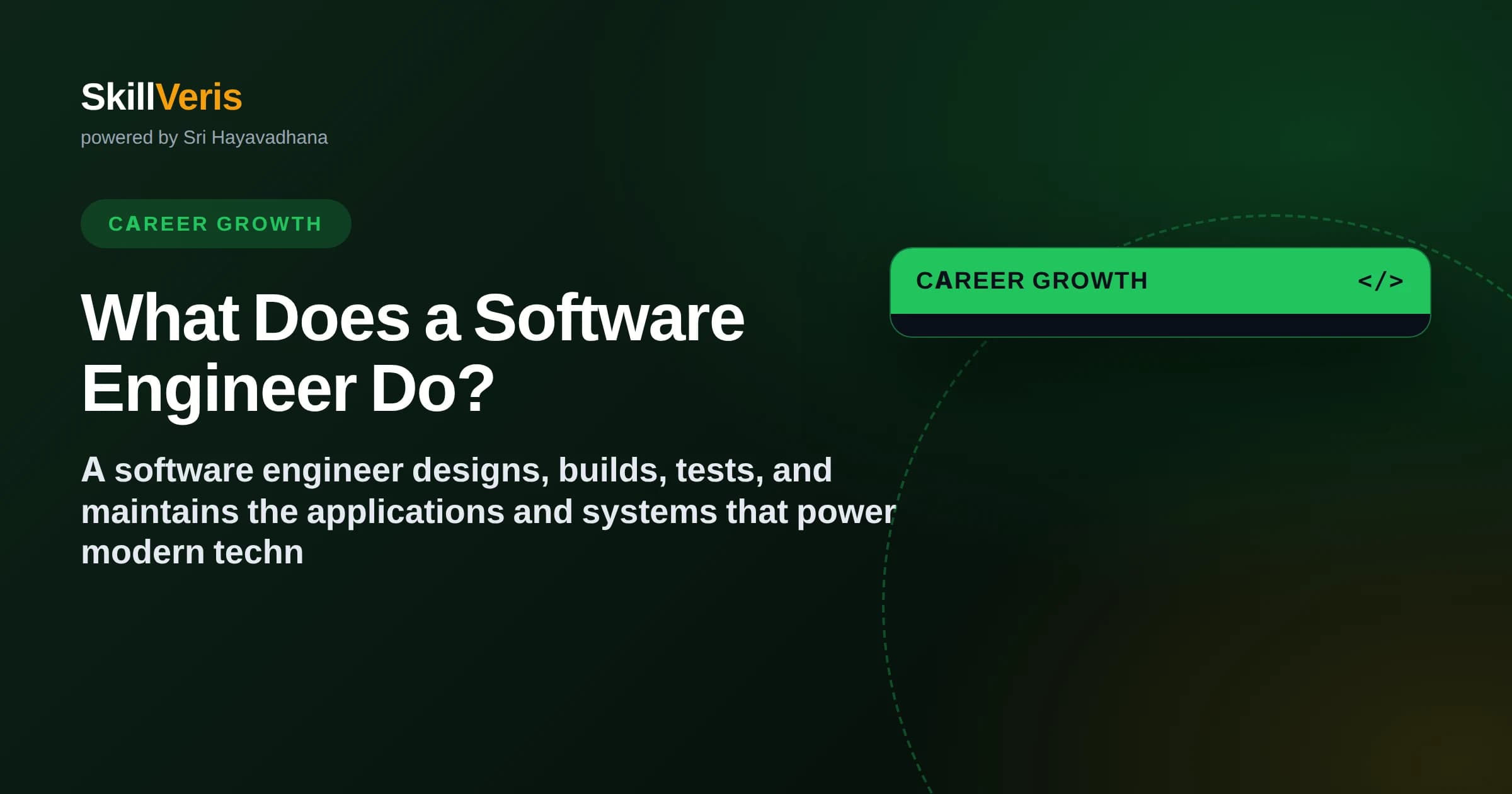 What Does a Software Engineer Do?