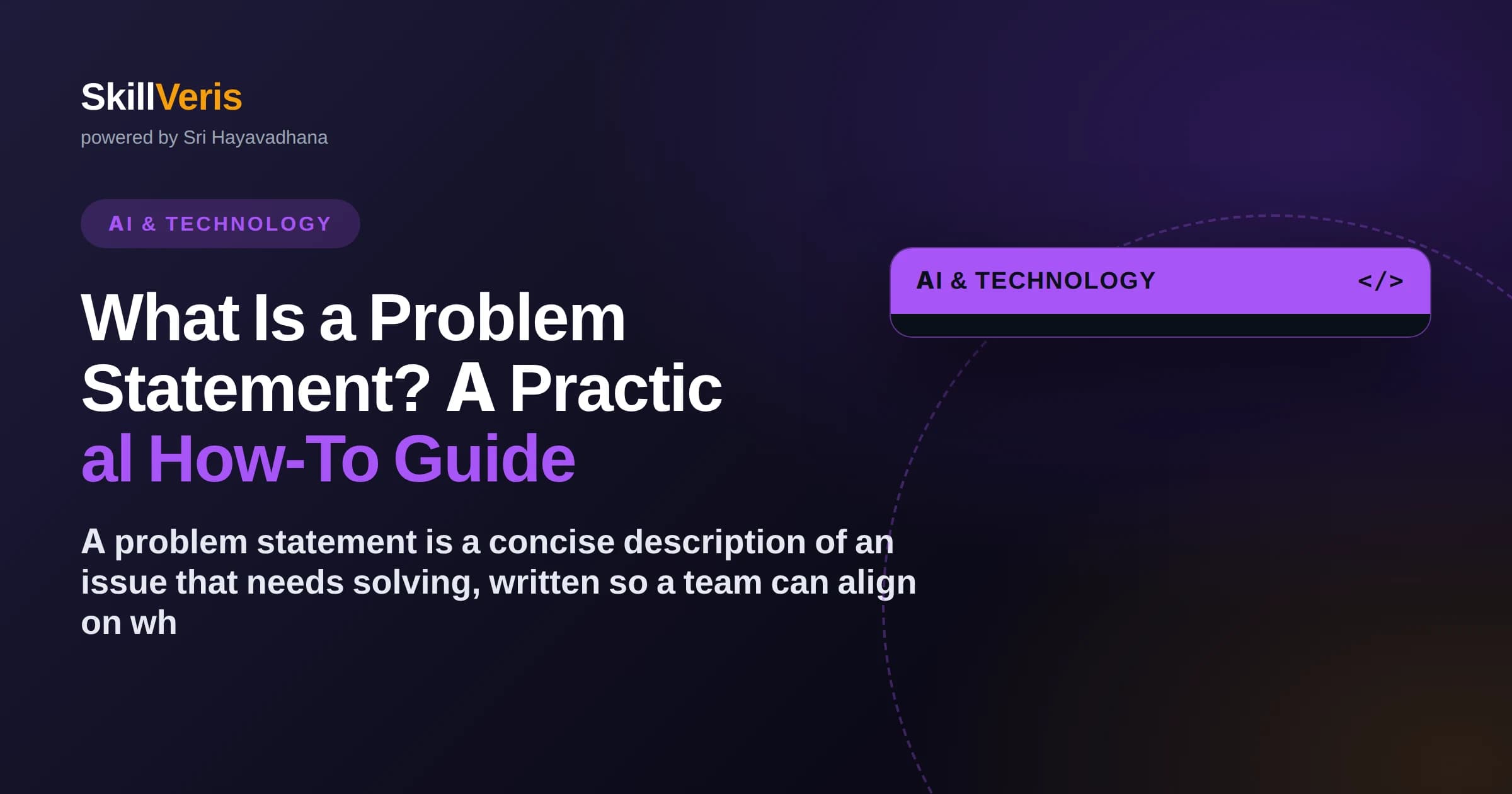 What Is a Problem Statement? A Practical How-To Guide
