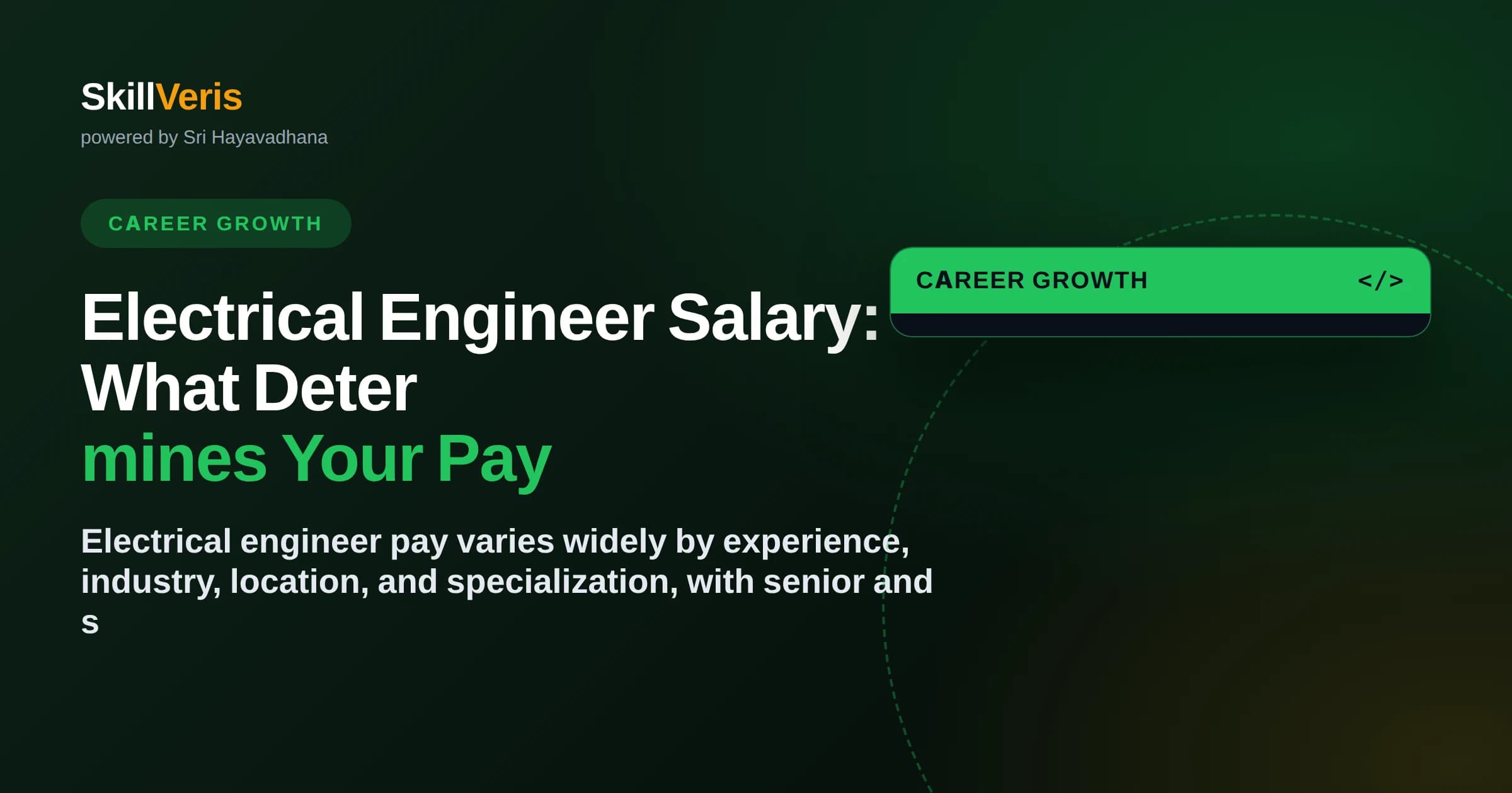 Electrical Engineer Salary: What Determines Your Pay