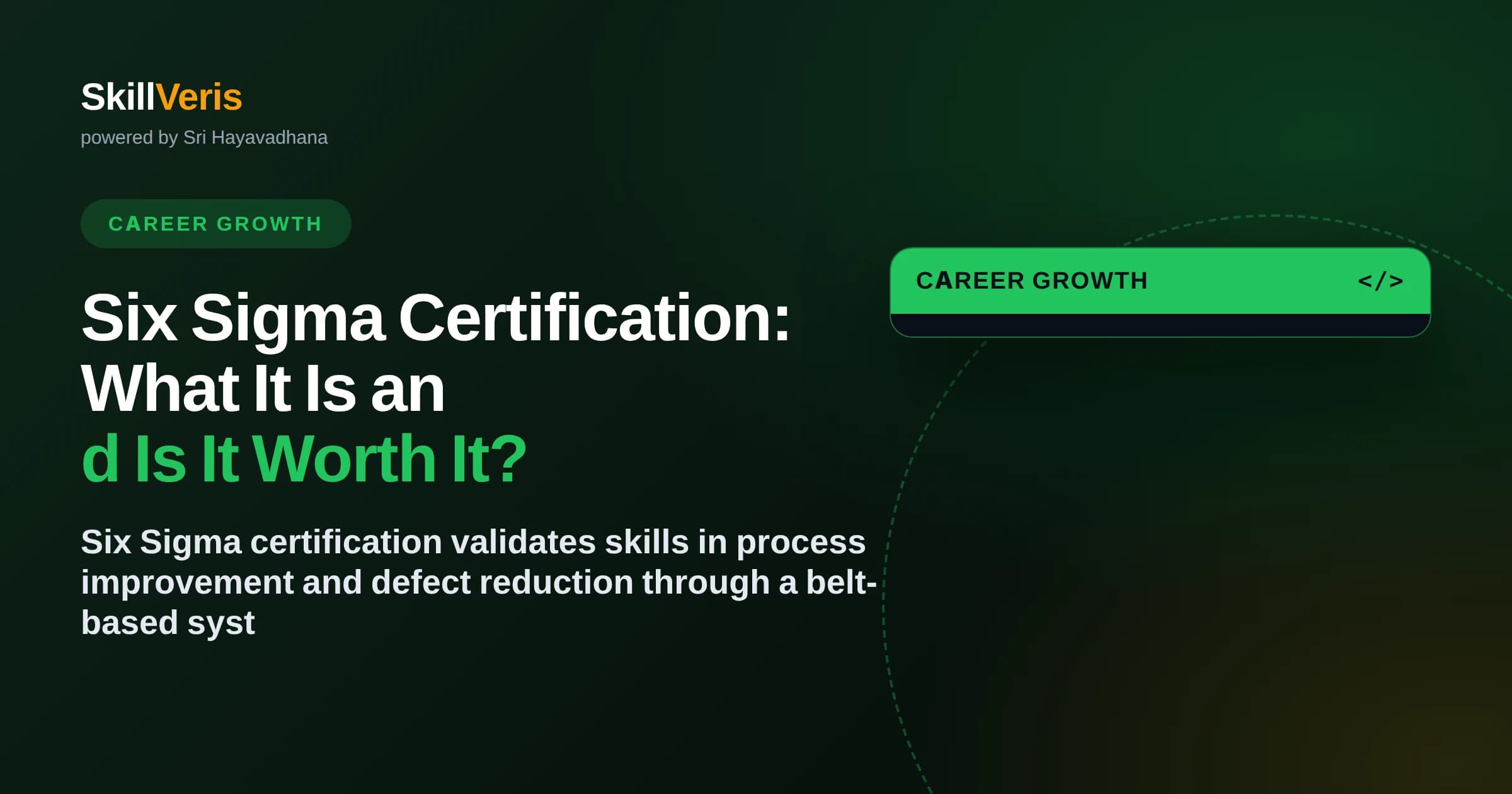 Six Sigma Certification: What It Is and Is It Worth It?
