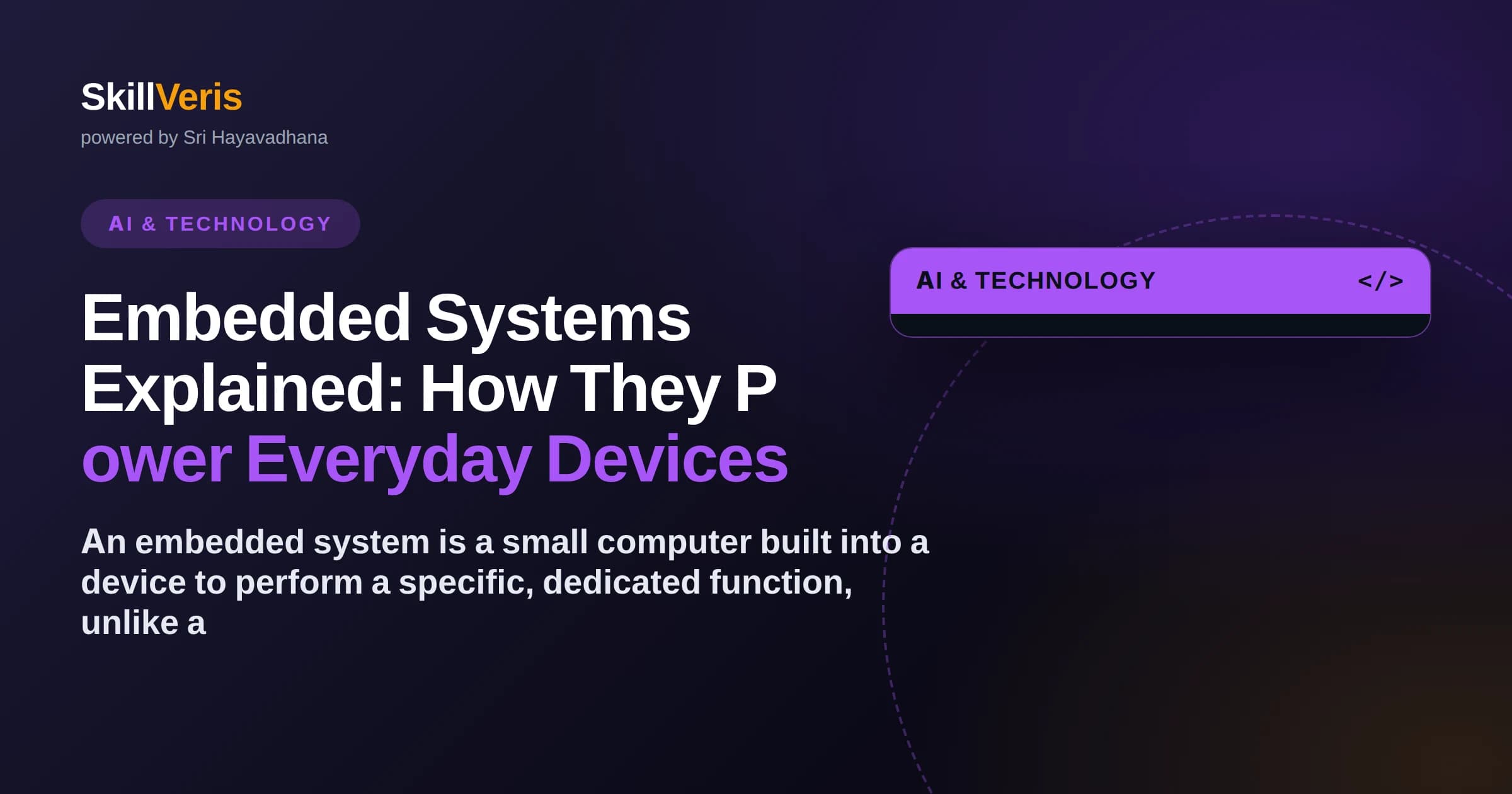 Embedded Systems Explained: How They Power Everyday Devices