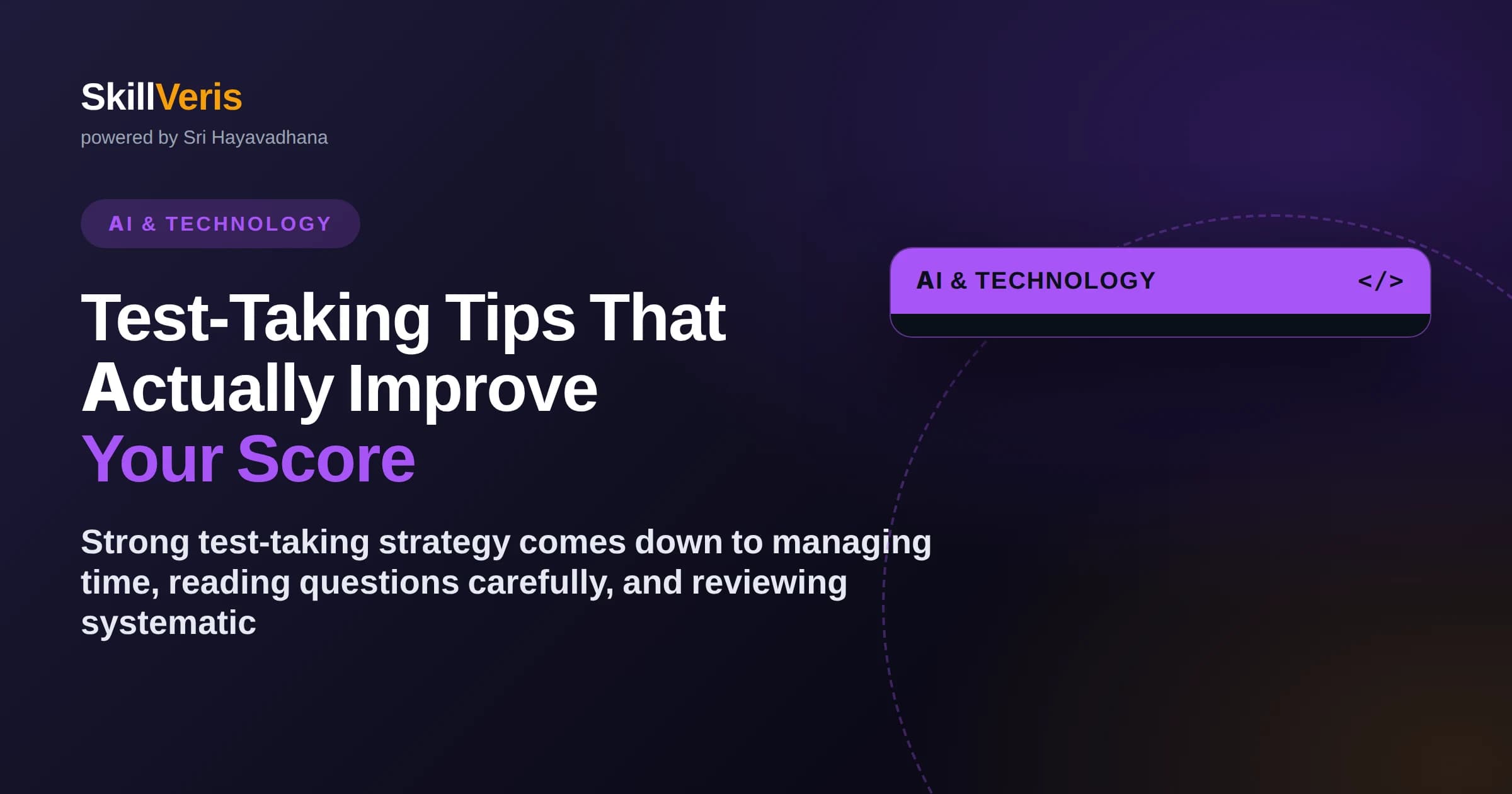 Test-Taking Tips That Actually Improve Your Score