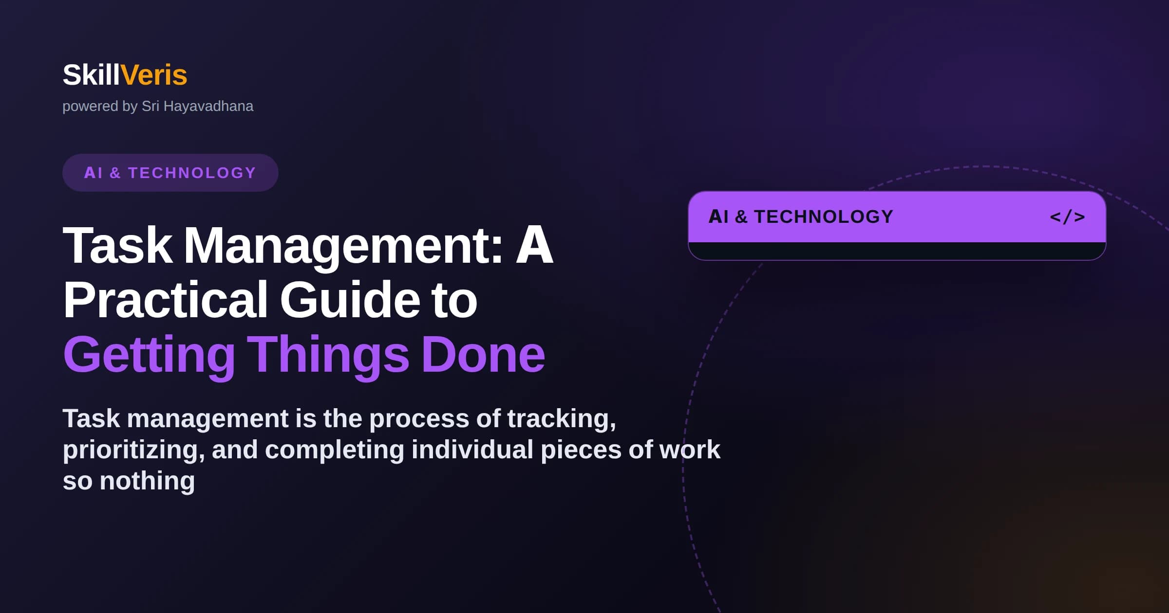 Task Management: A Practical Guide to Getting Things Done
