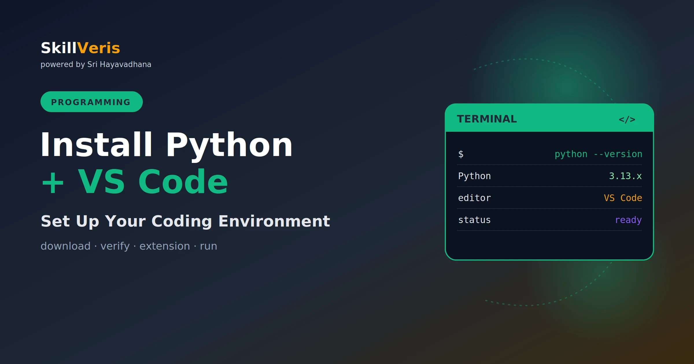 How to Install Python and Set Up VS Code (Step by Step)