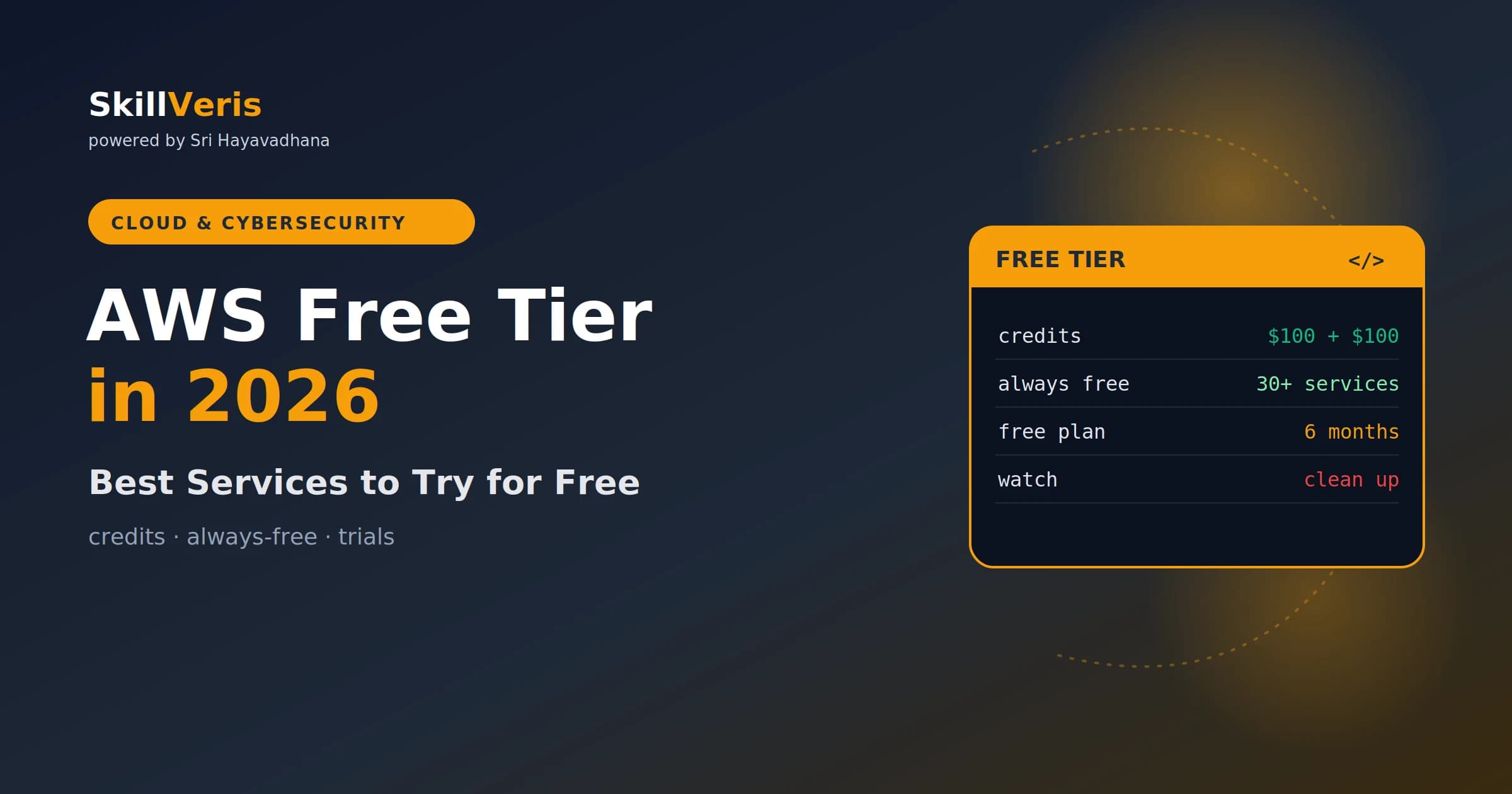 AWS Free Tier: Best Services to Try in 2026