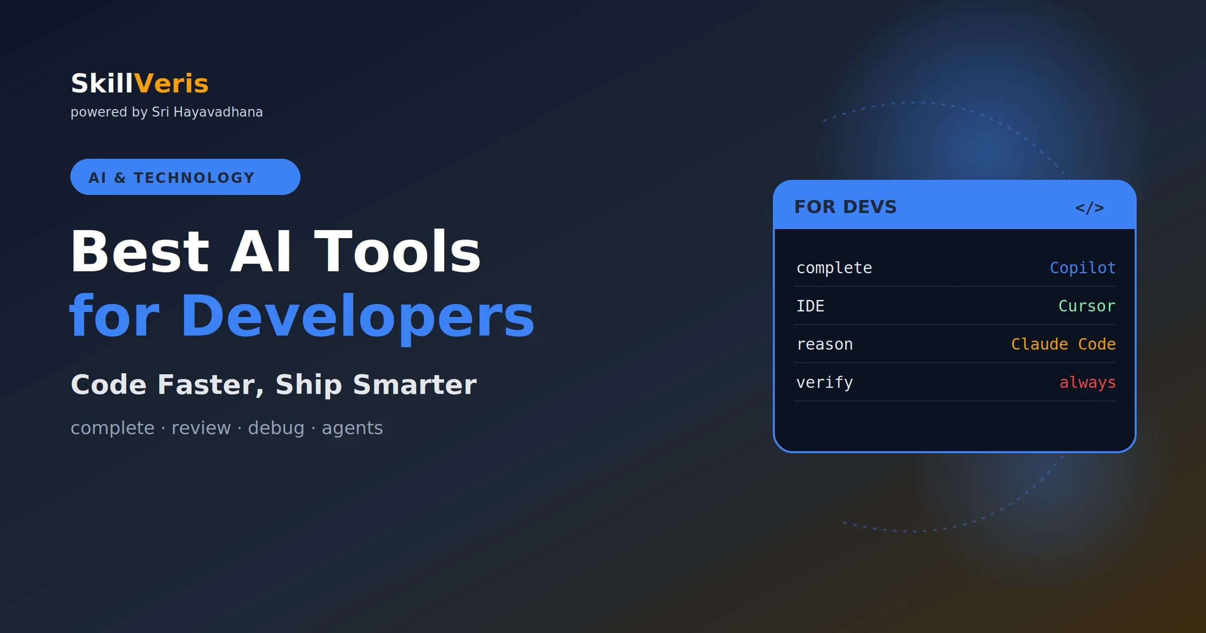 Best AI Tools for Developers in 2026
