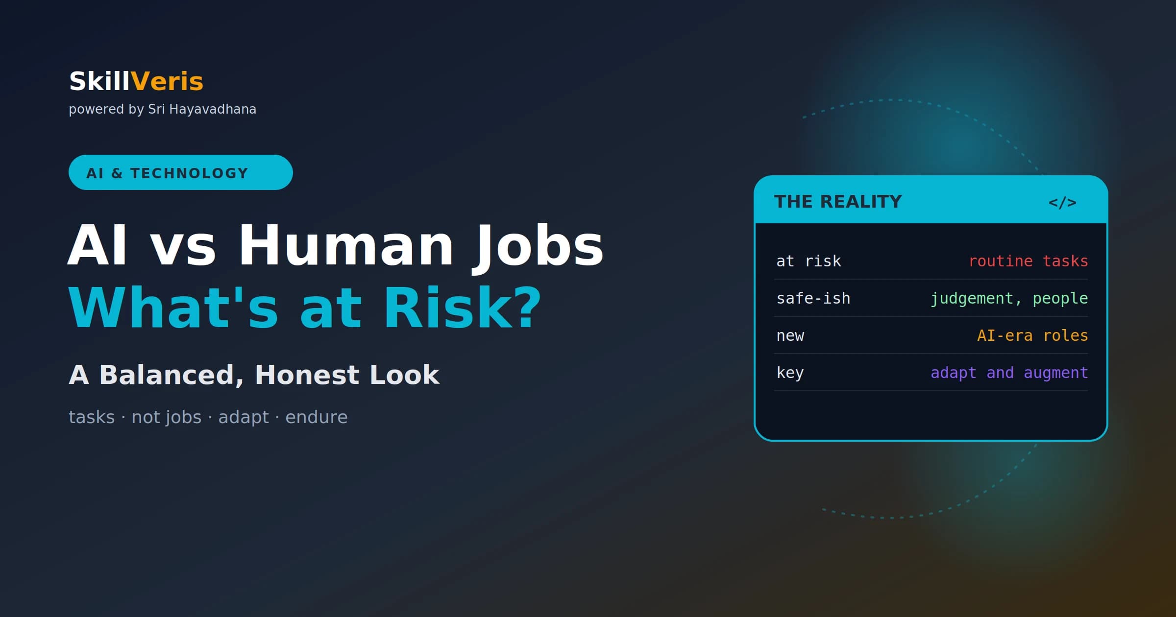 AI vs Human Jobs: What's Really at Risk?