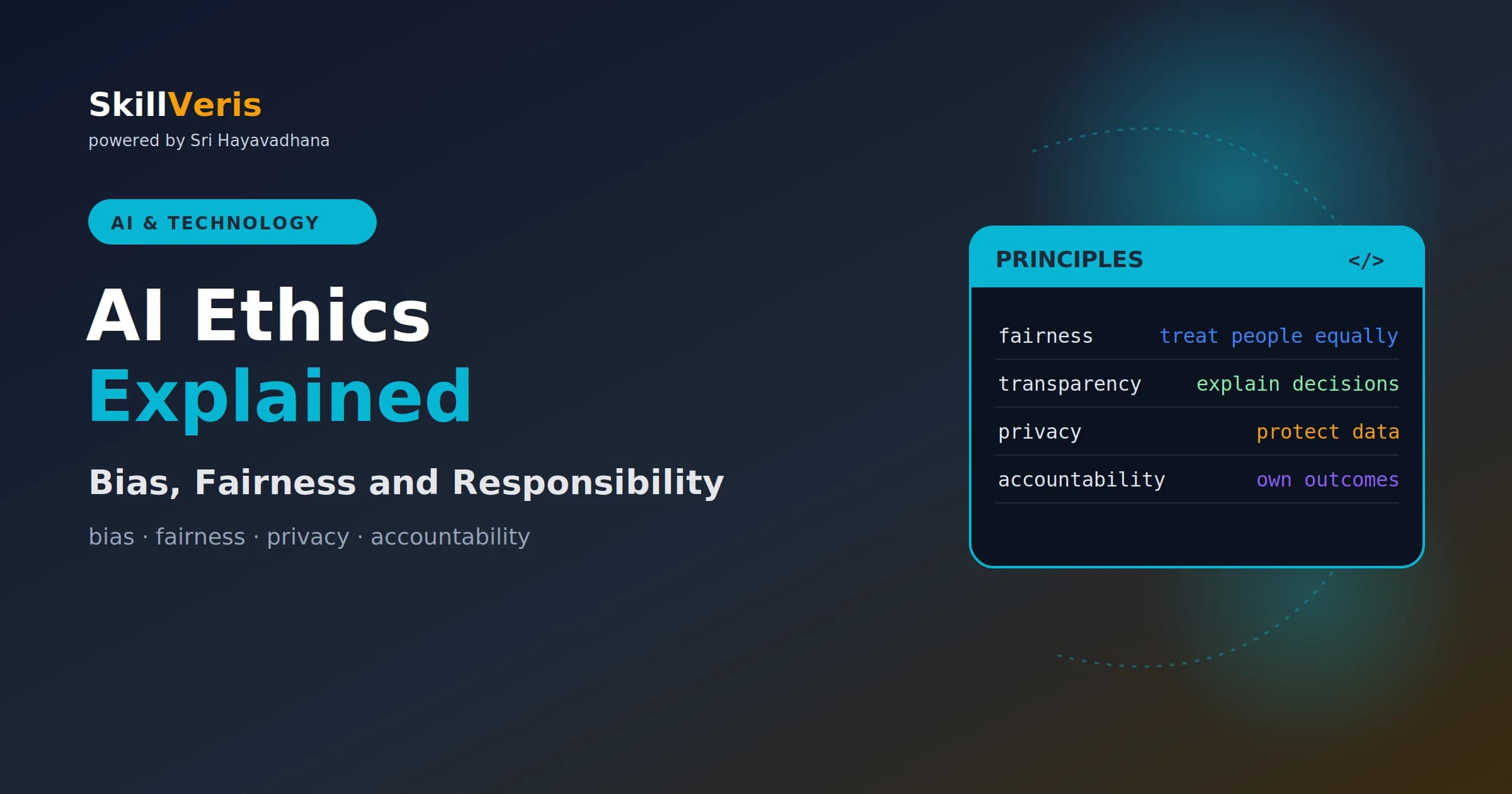 AI Ethics: Bias, Fairness and Responsibility