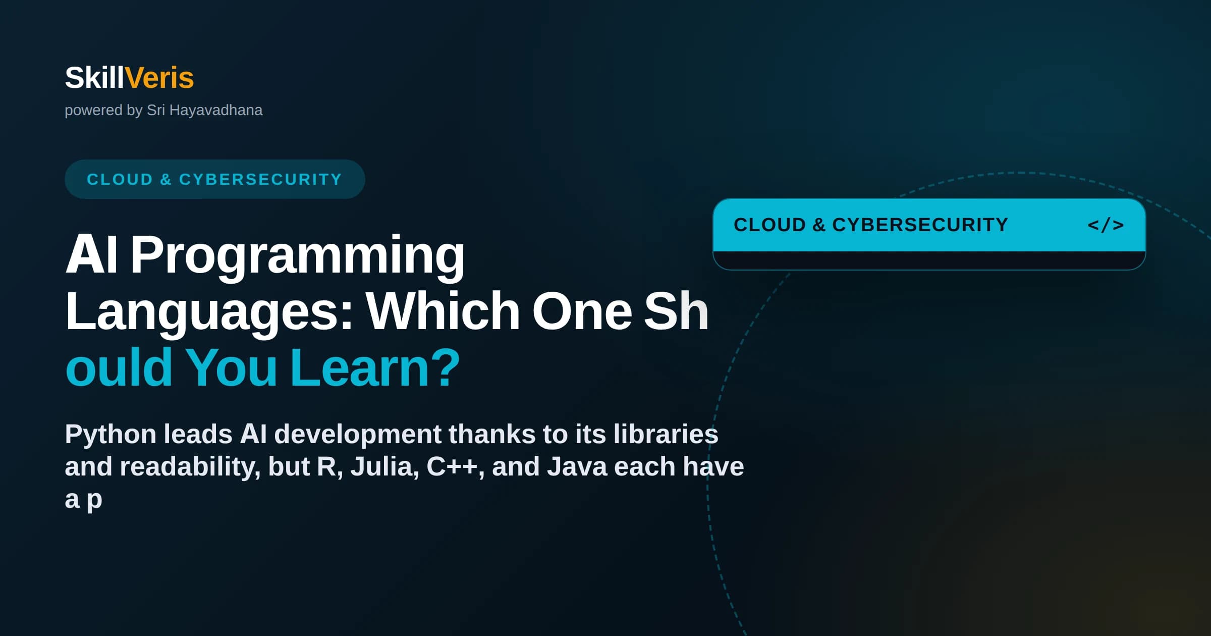 AI Programming Languages: Which One Should You Learn?