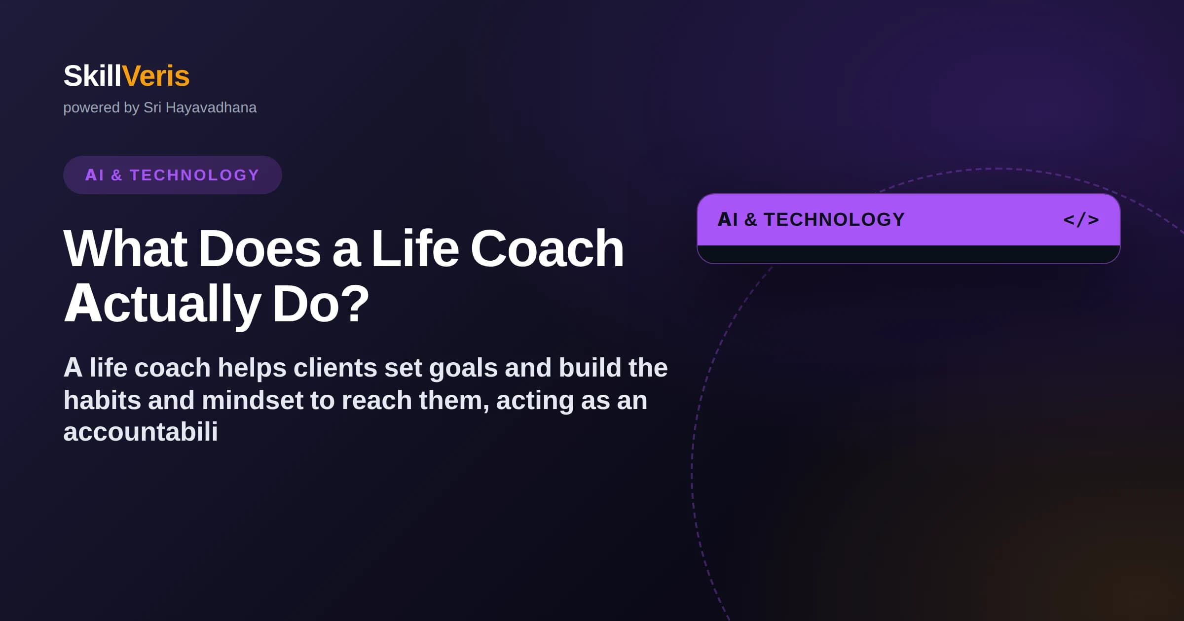 What Does a Life Coach Actually Do?