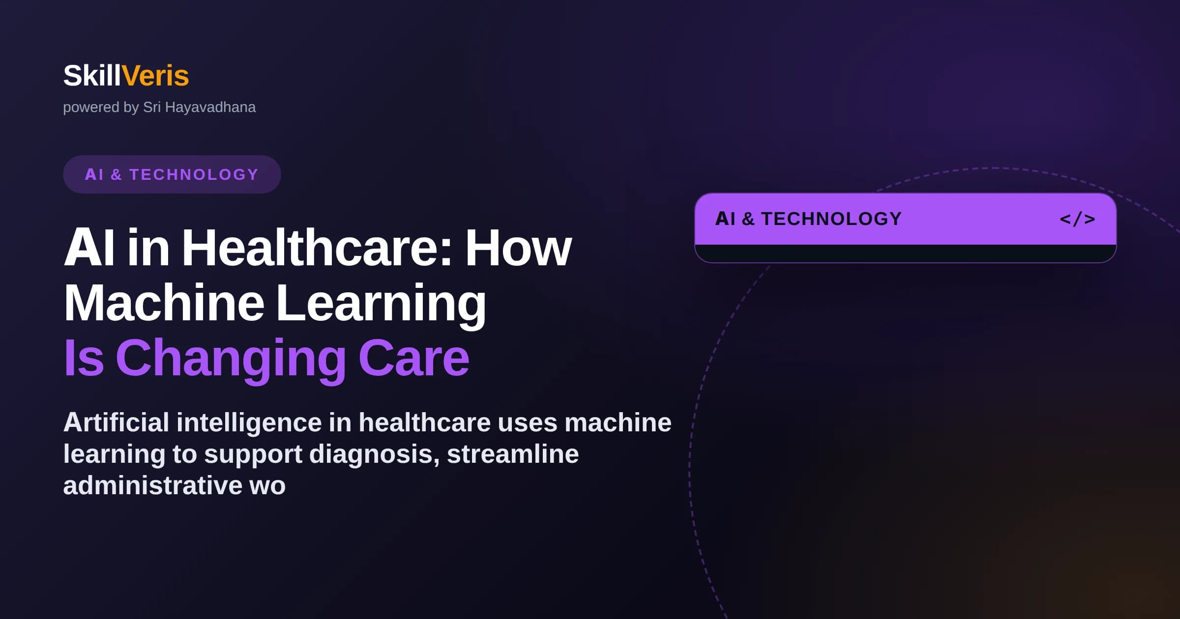 AI in Healthcare: How Machine Learning Is Changing Care