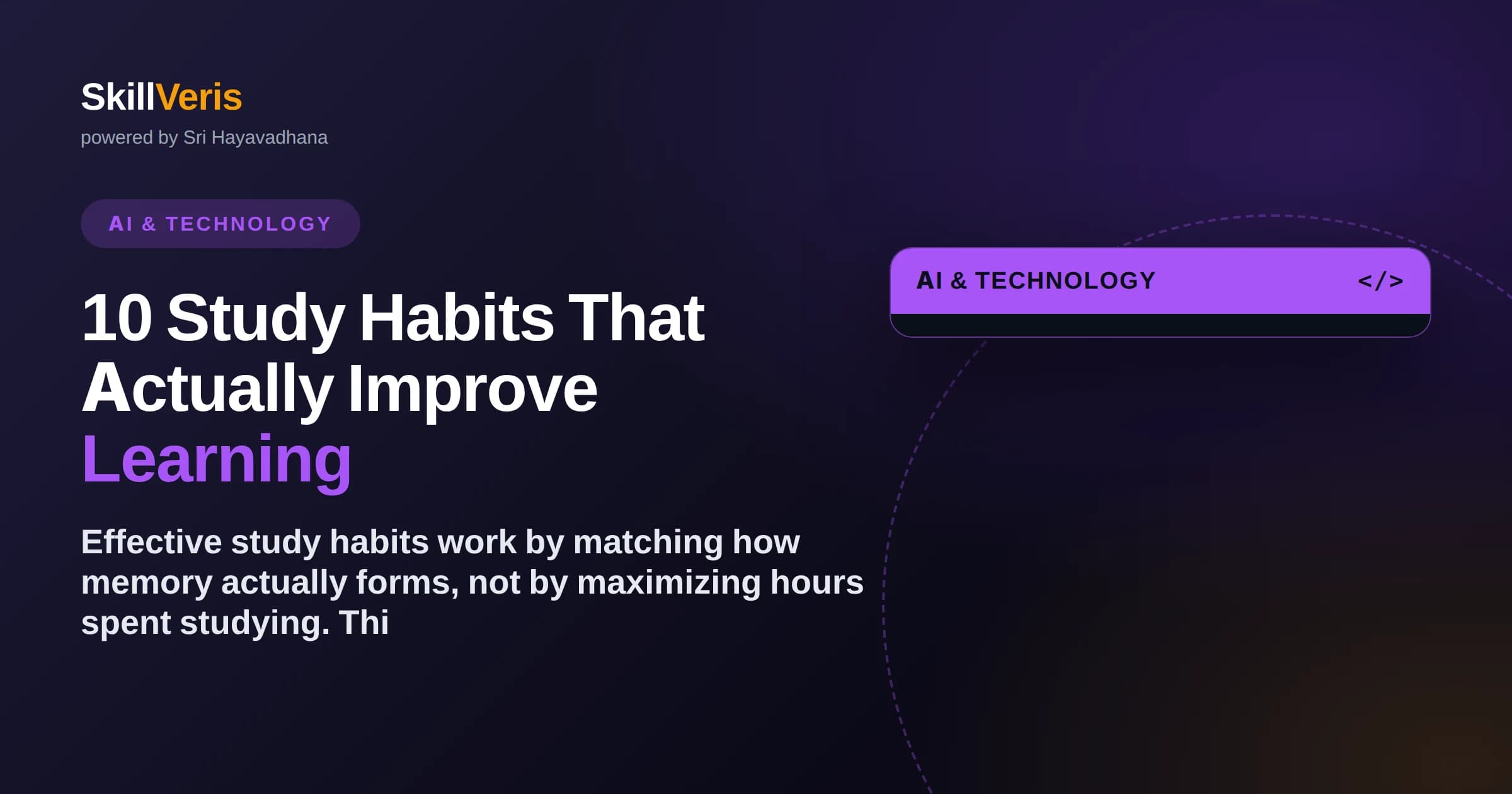 10 Study Habits That Actually Improve Learning