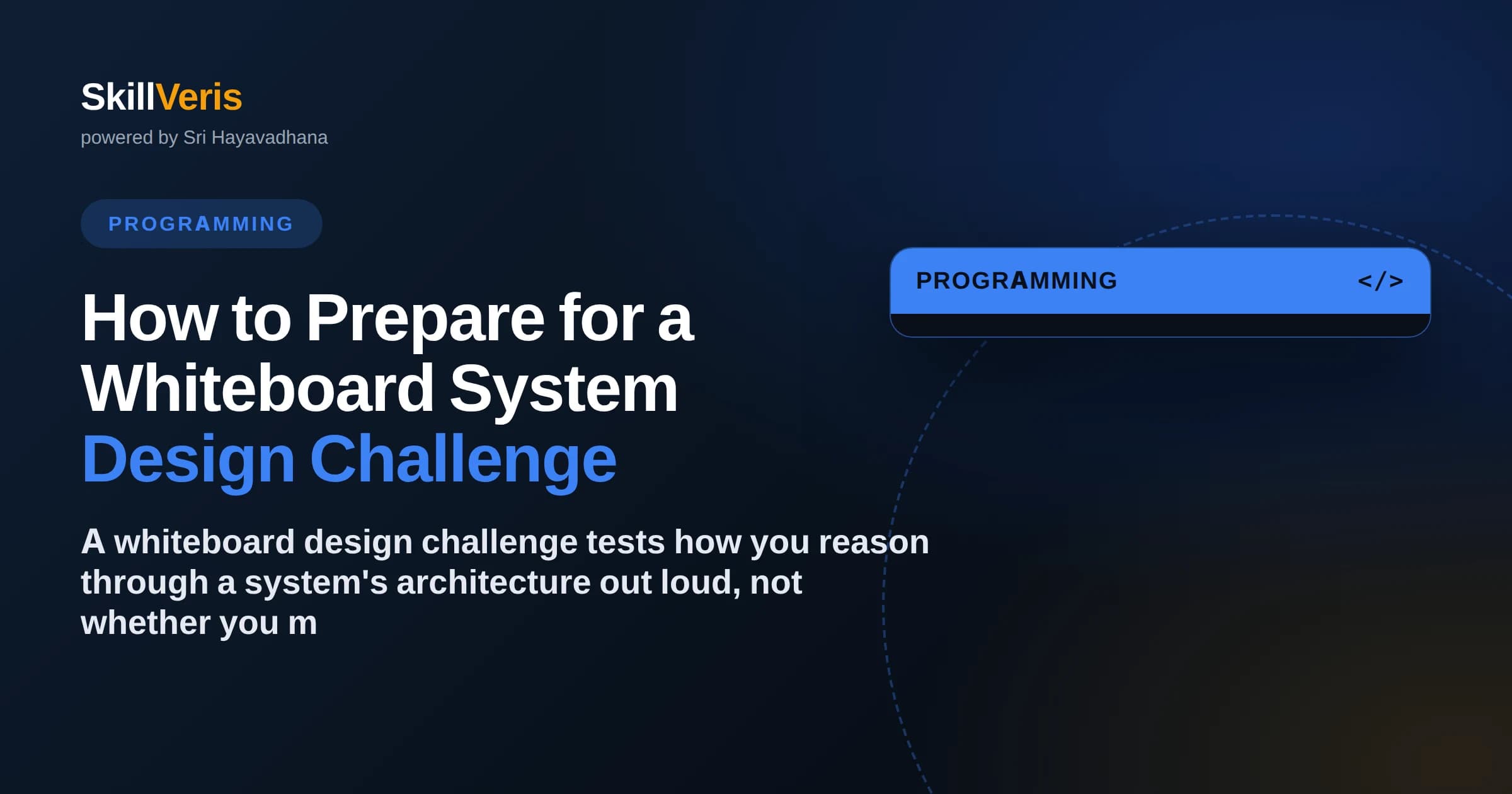 How to Prepare for a Whiteboard System Design Challenge