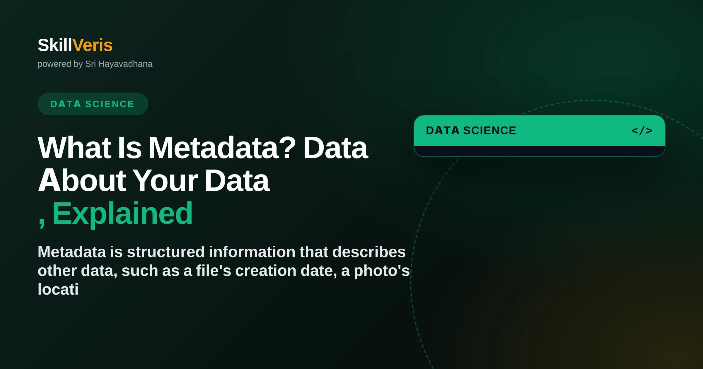 What Is Metadata? Data About Your Data, Explained