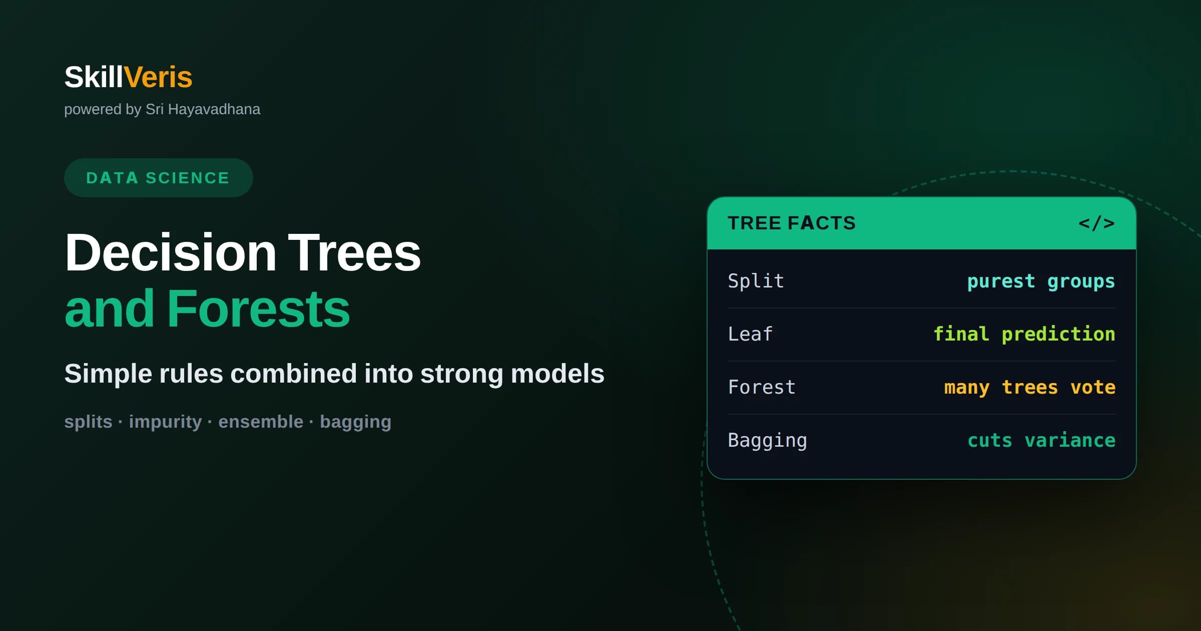Decision Trees and Random Forests Explained