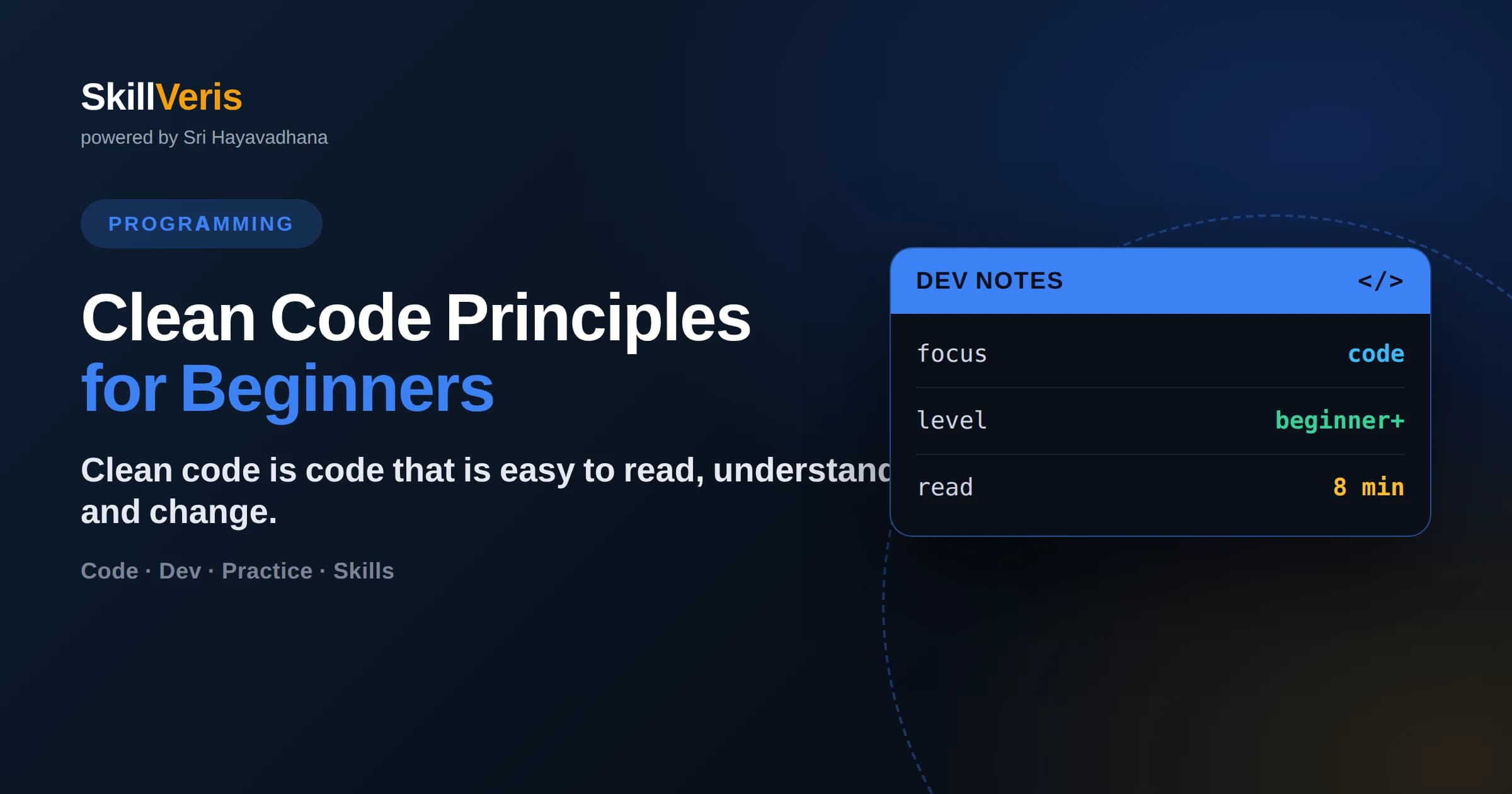 Clean Code Principles for Beginners