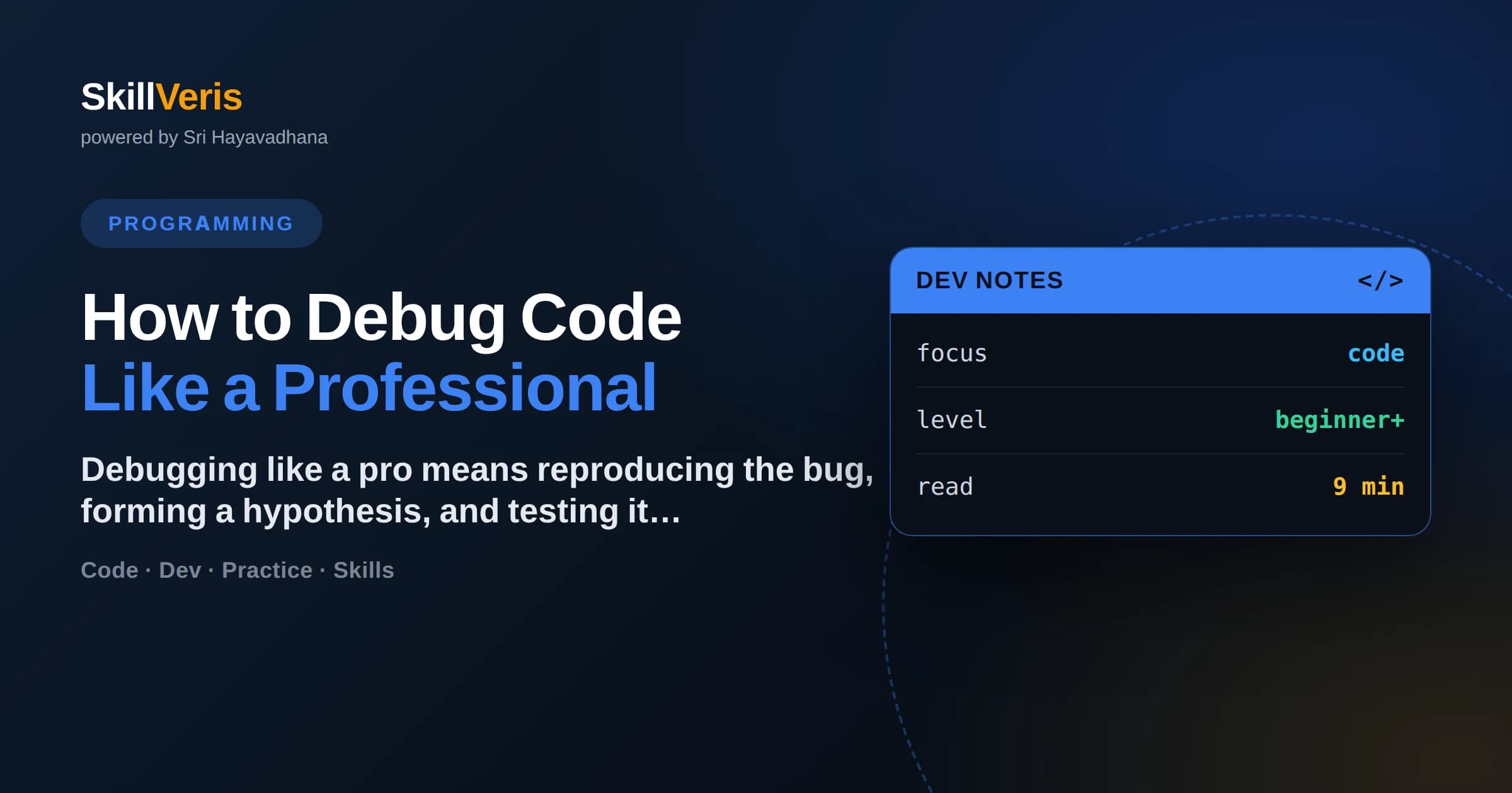 How to Debug Code Like a Professional