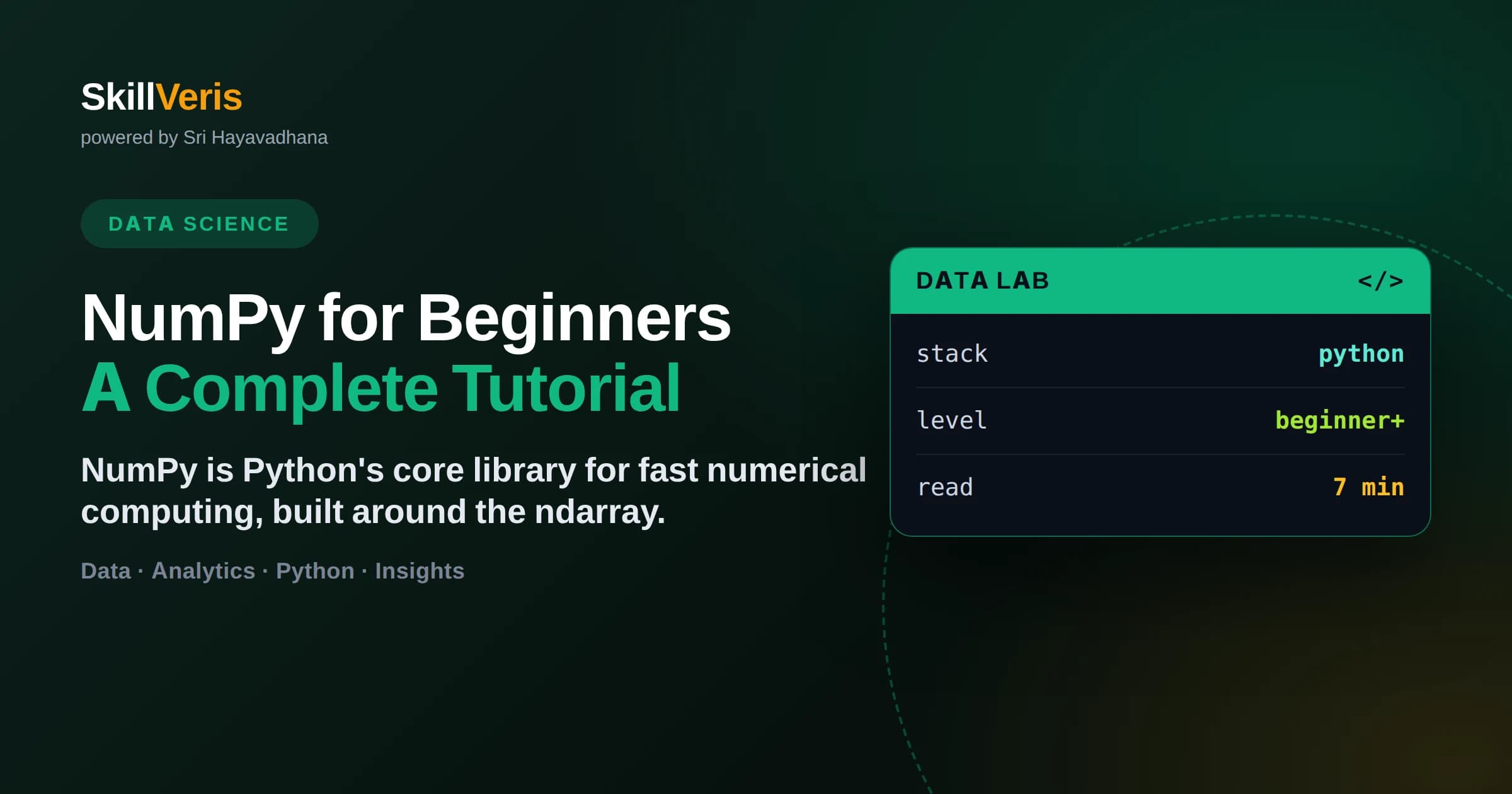 NumPy for Beginners: A Complete Tutorial