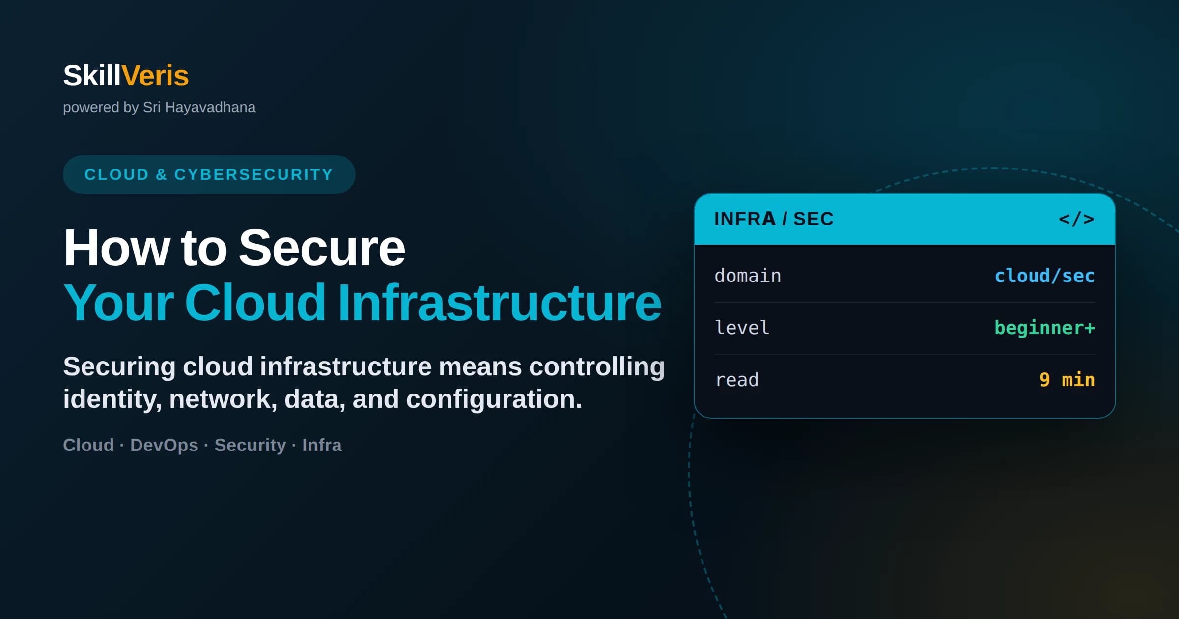 How to Secure Your Cloud Infrastructure