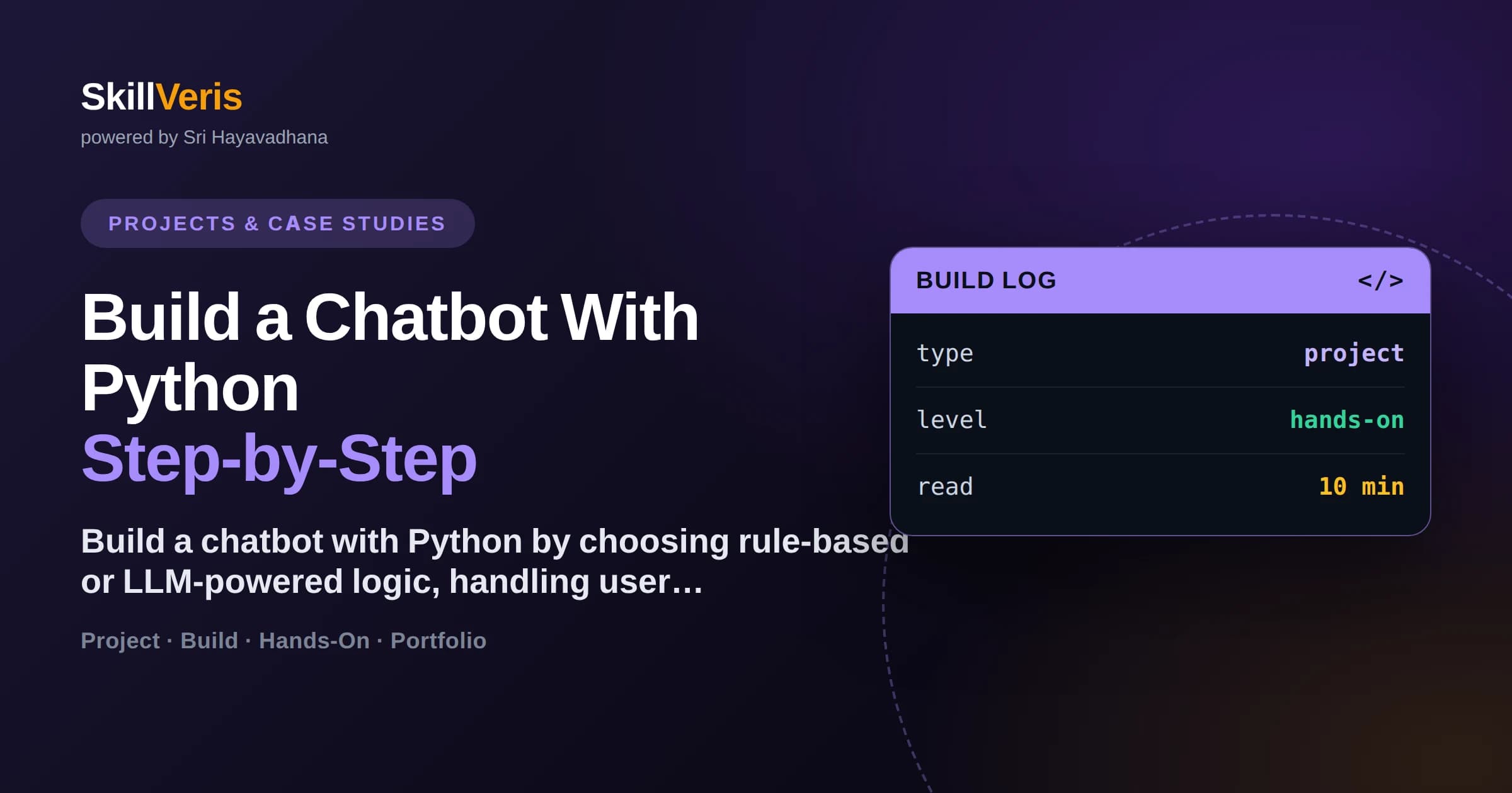 Build a Chatbot With Python: Step-by-Step