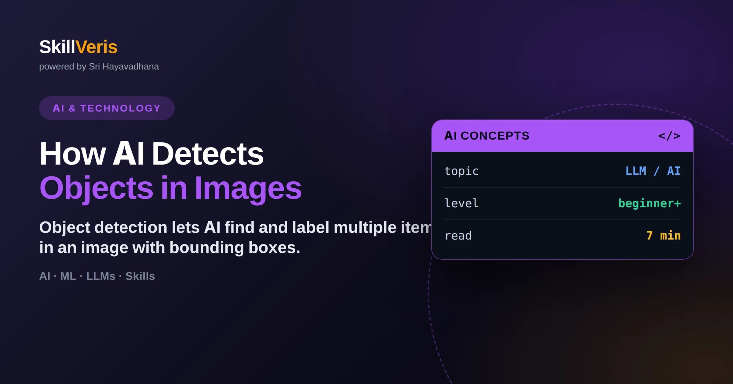 How AI Detects Objects in Images