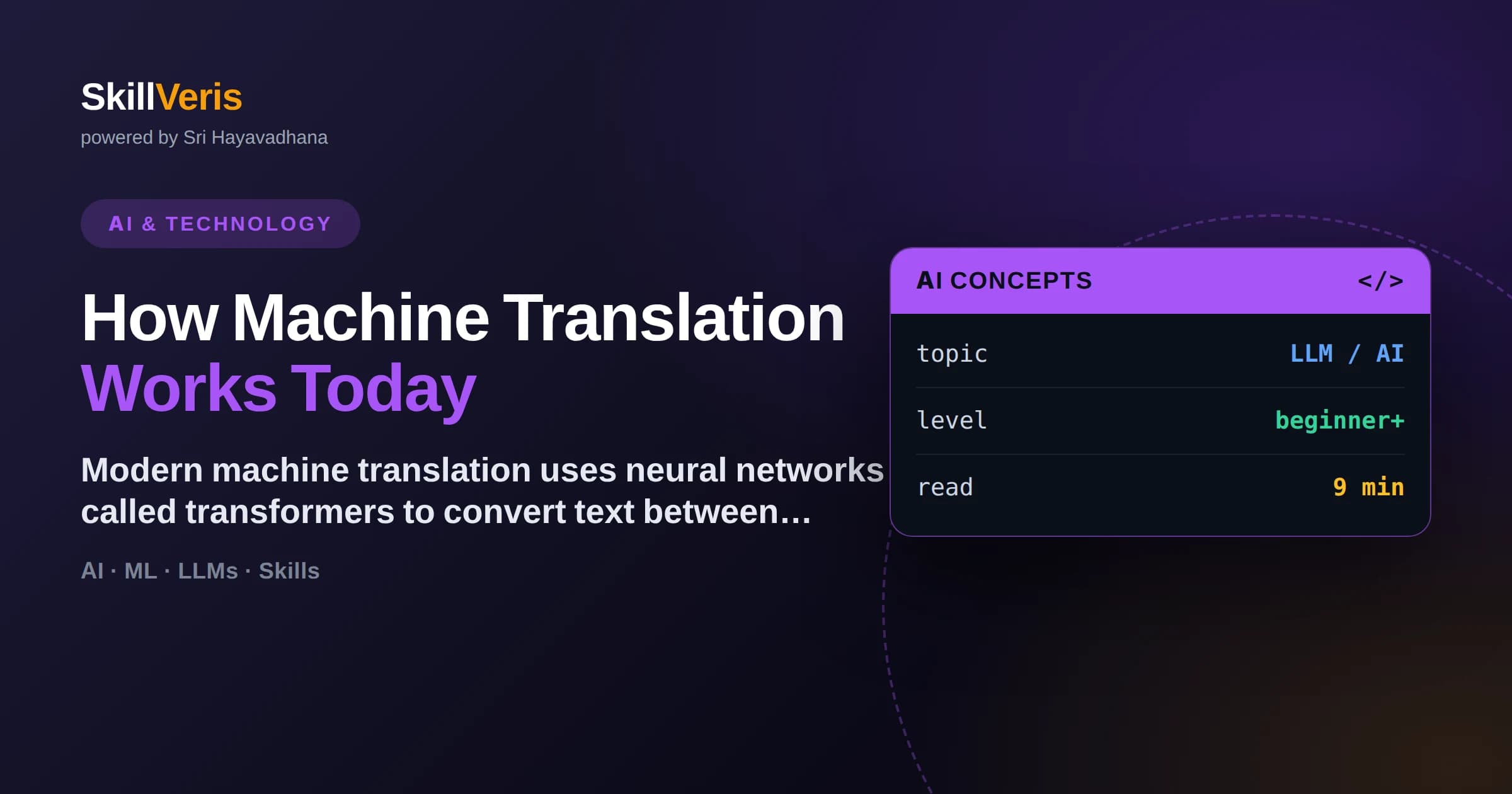 How Machine Translation Works Today