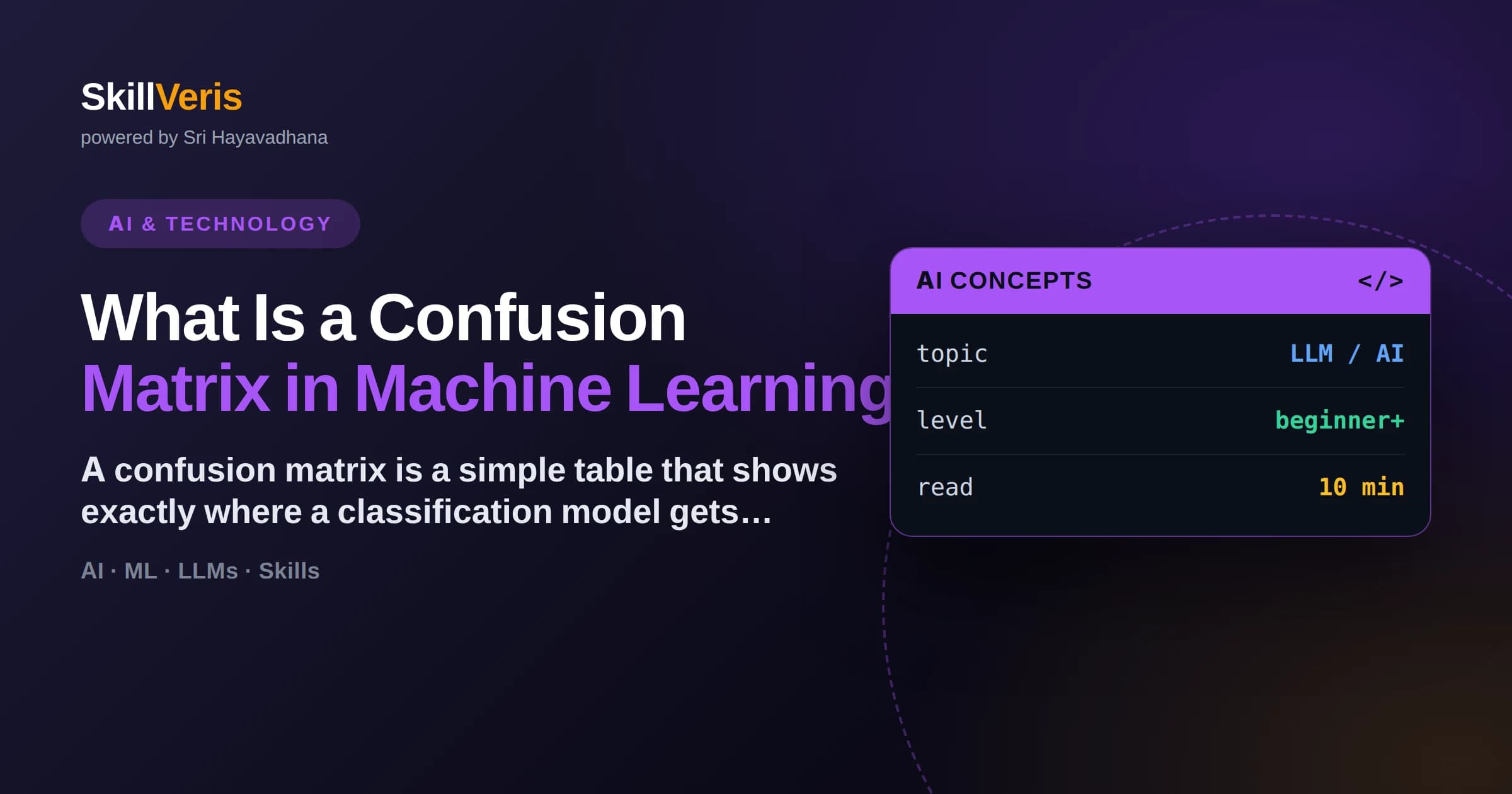 What Is a Confusion Matrix in Machine Learning