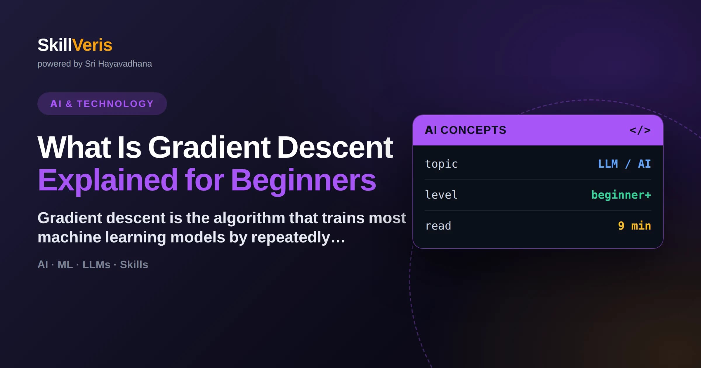 What Is Gradient Descent Explained for Beginners