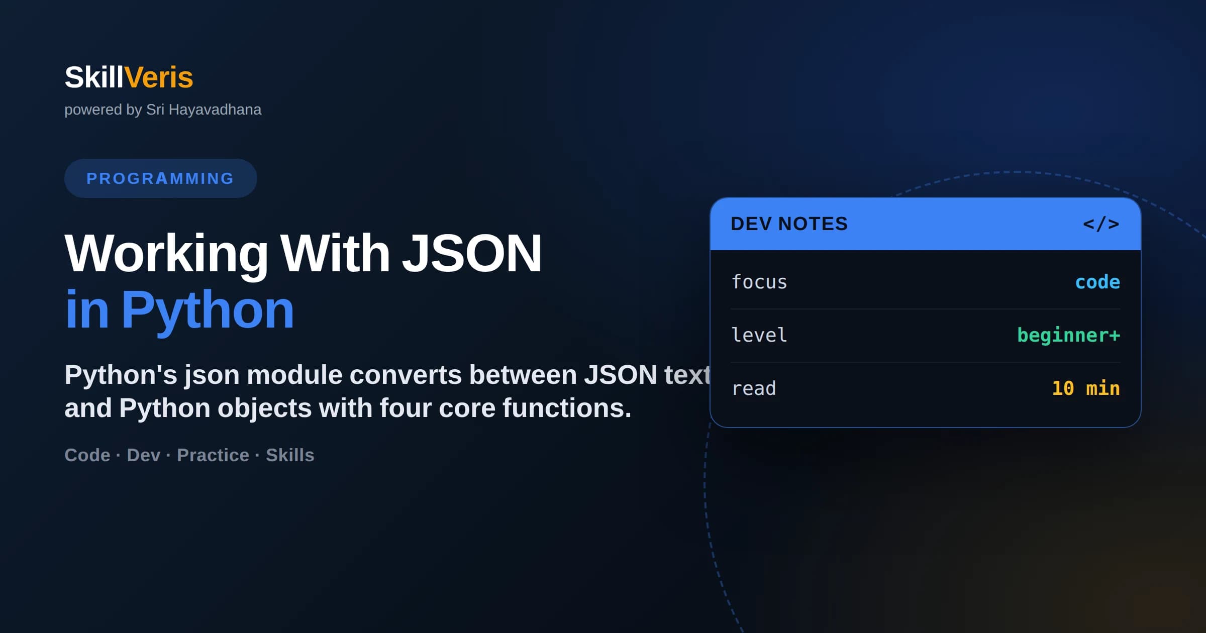 Working With JSON in Python