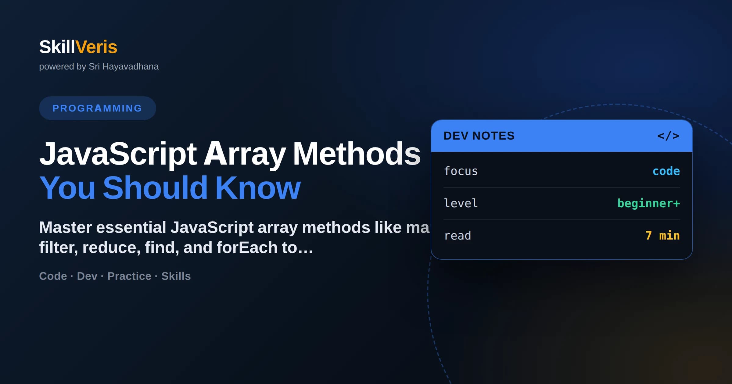 JavaScript Array Methods You Should Know