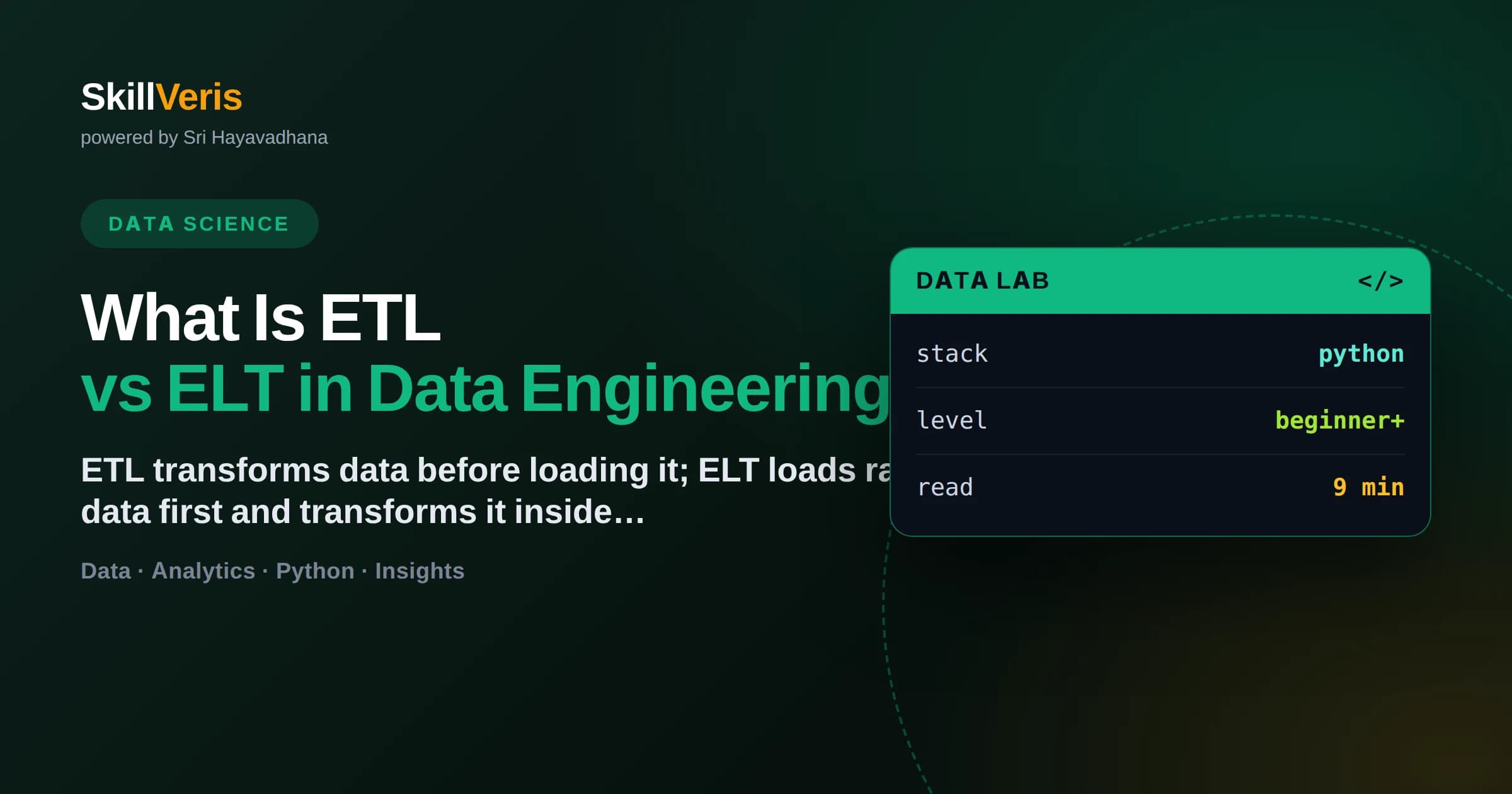 What Is ETL vs ELT in Data Engineering
