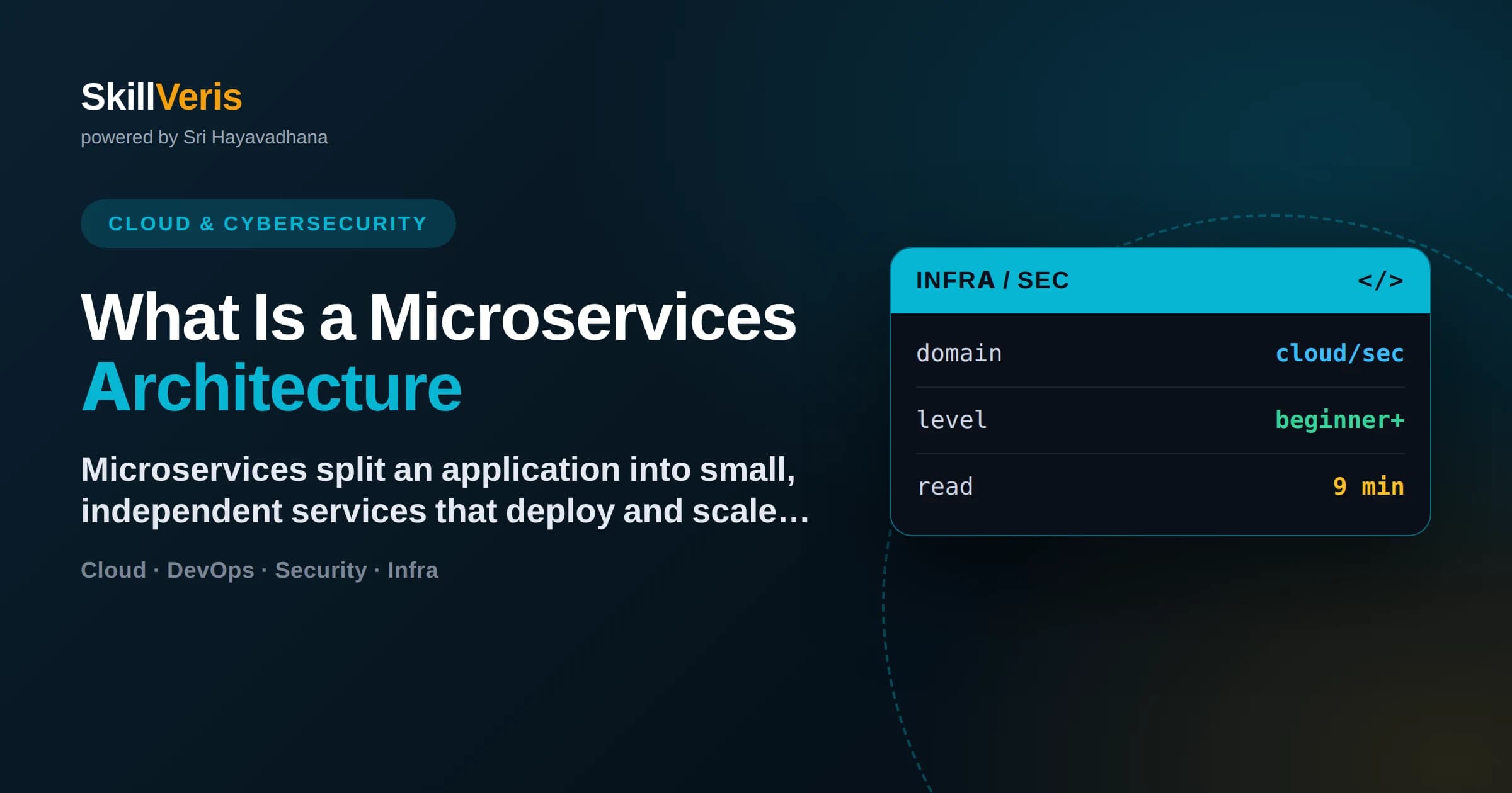 What Is a Microservices Architecture
