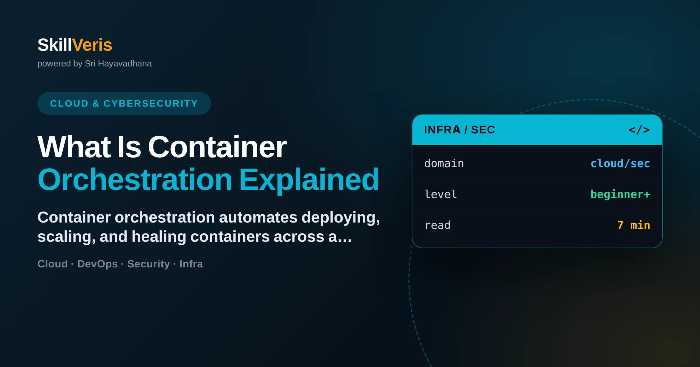 What Is Container Orchestration Explained