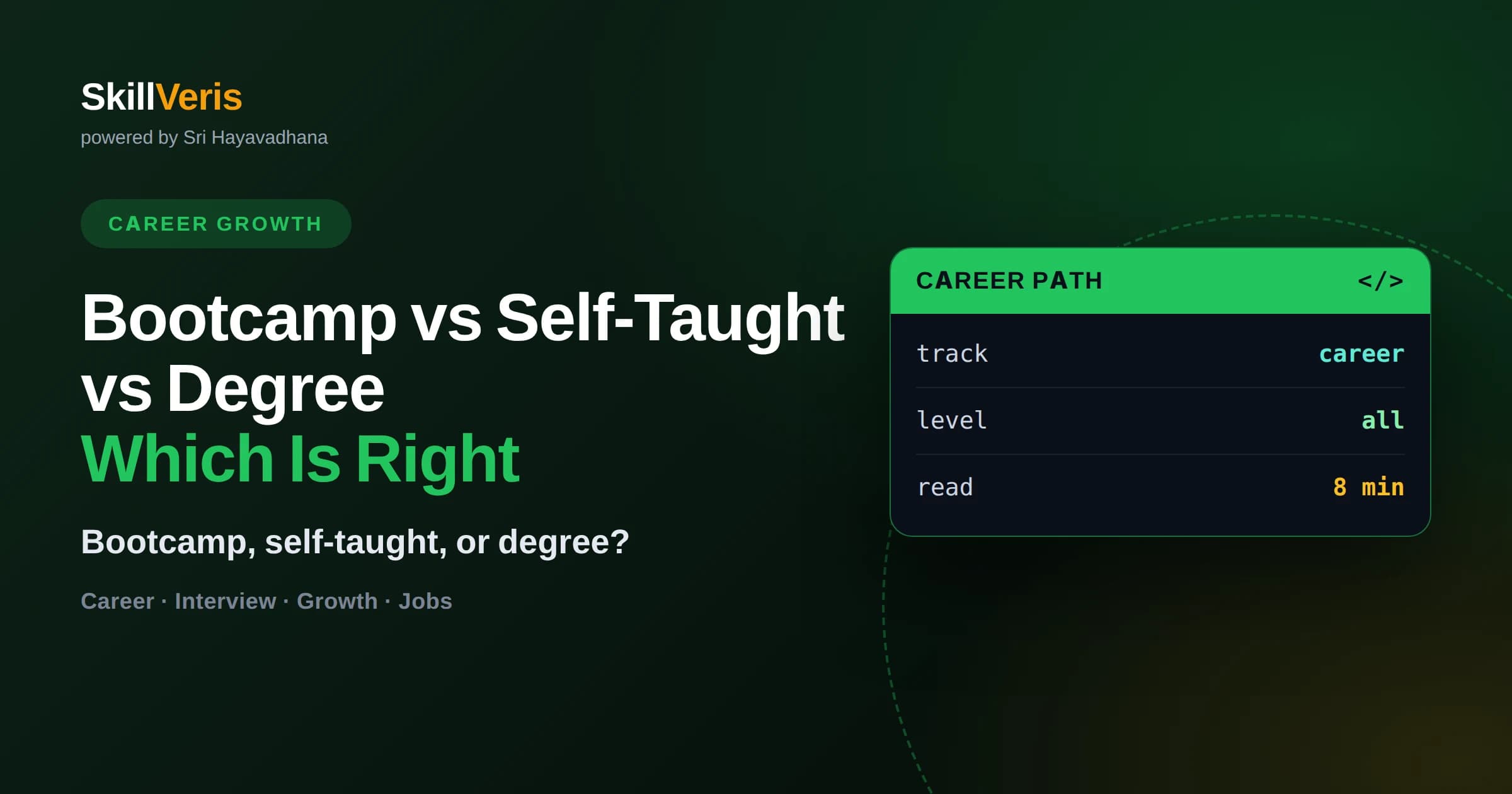 Bootcamp vs Self-Taught vs Degree: Which Is Right